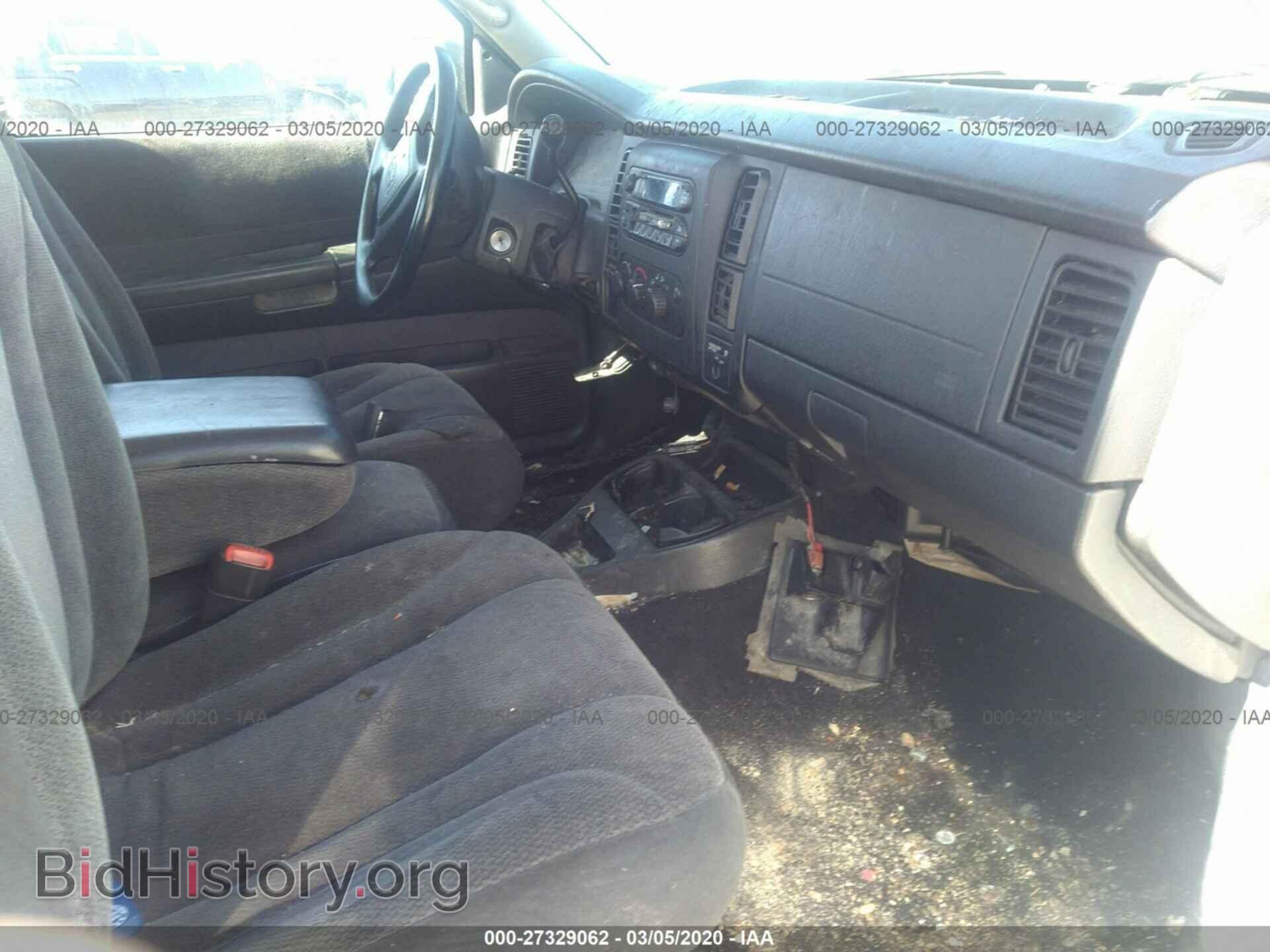 2001 DODGE DAKOTA - VIN: 1B7GL22X31S289540 - Фото 5