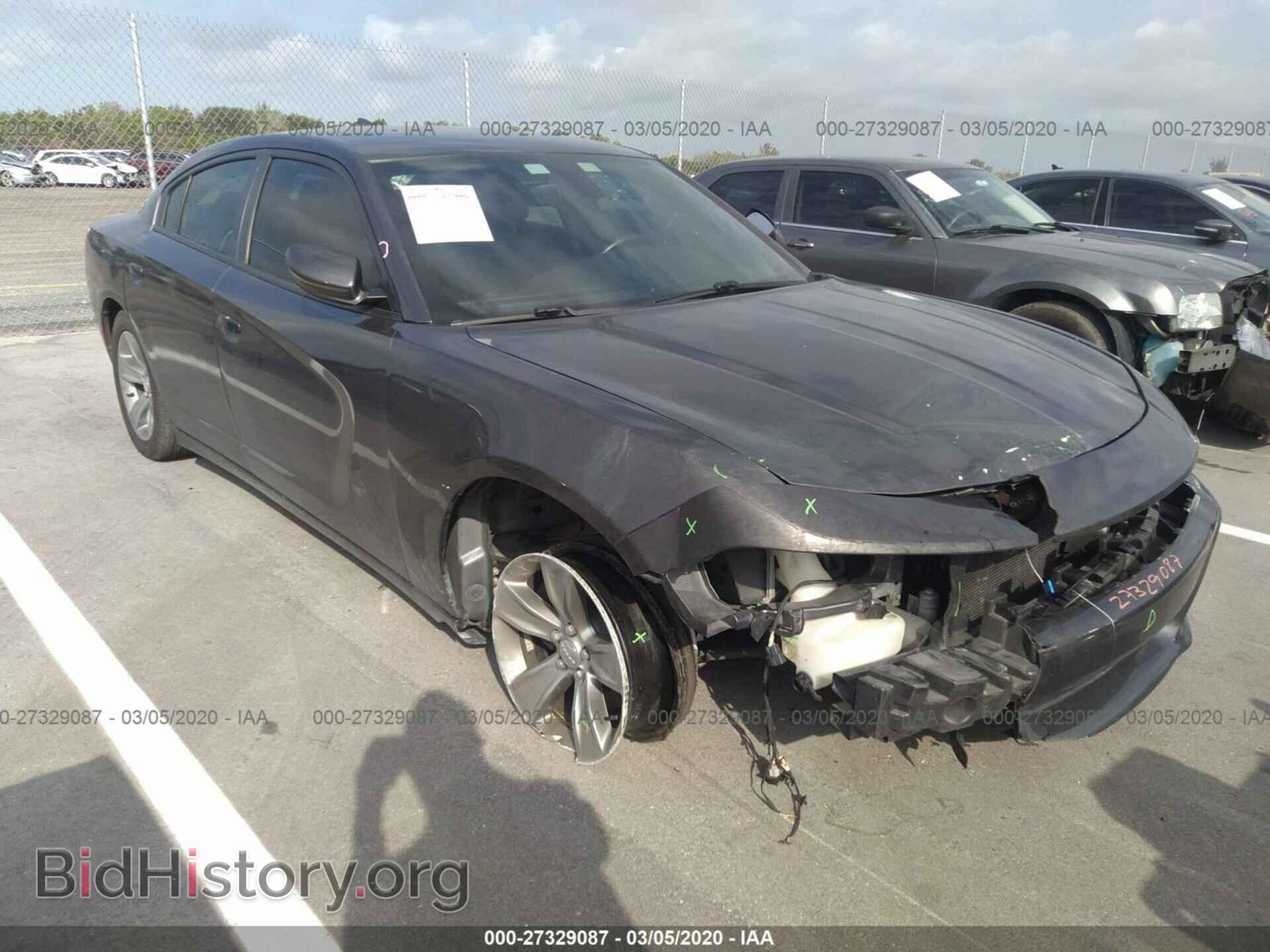 Фотография 2C3CDXHG8GH132266 - DODGE CHARGER 2016