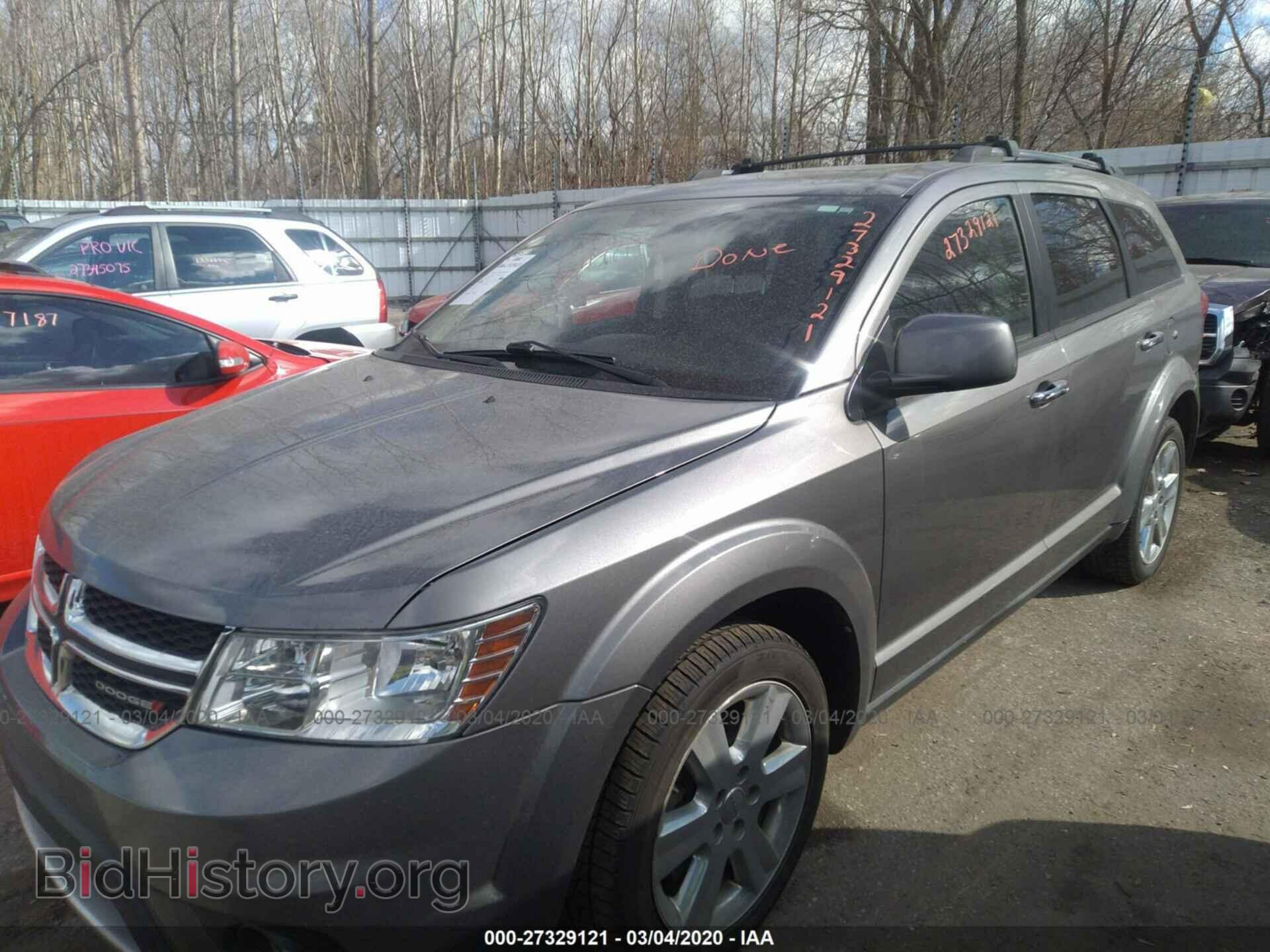 2012 DODGE JOURNEY - VIN: 3C4PDDDG3CT369394 - Фото 2