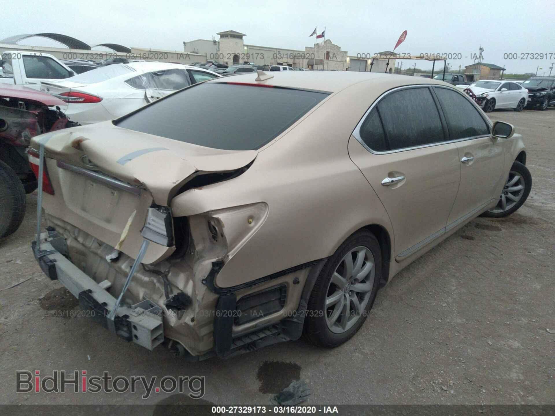 2007 LEXUS LS - VIN: JTHGL46F075013772 - Photo 4