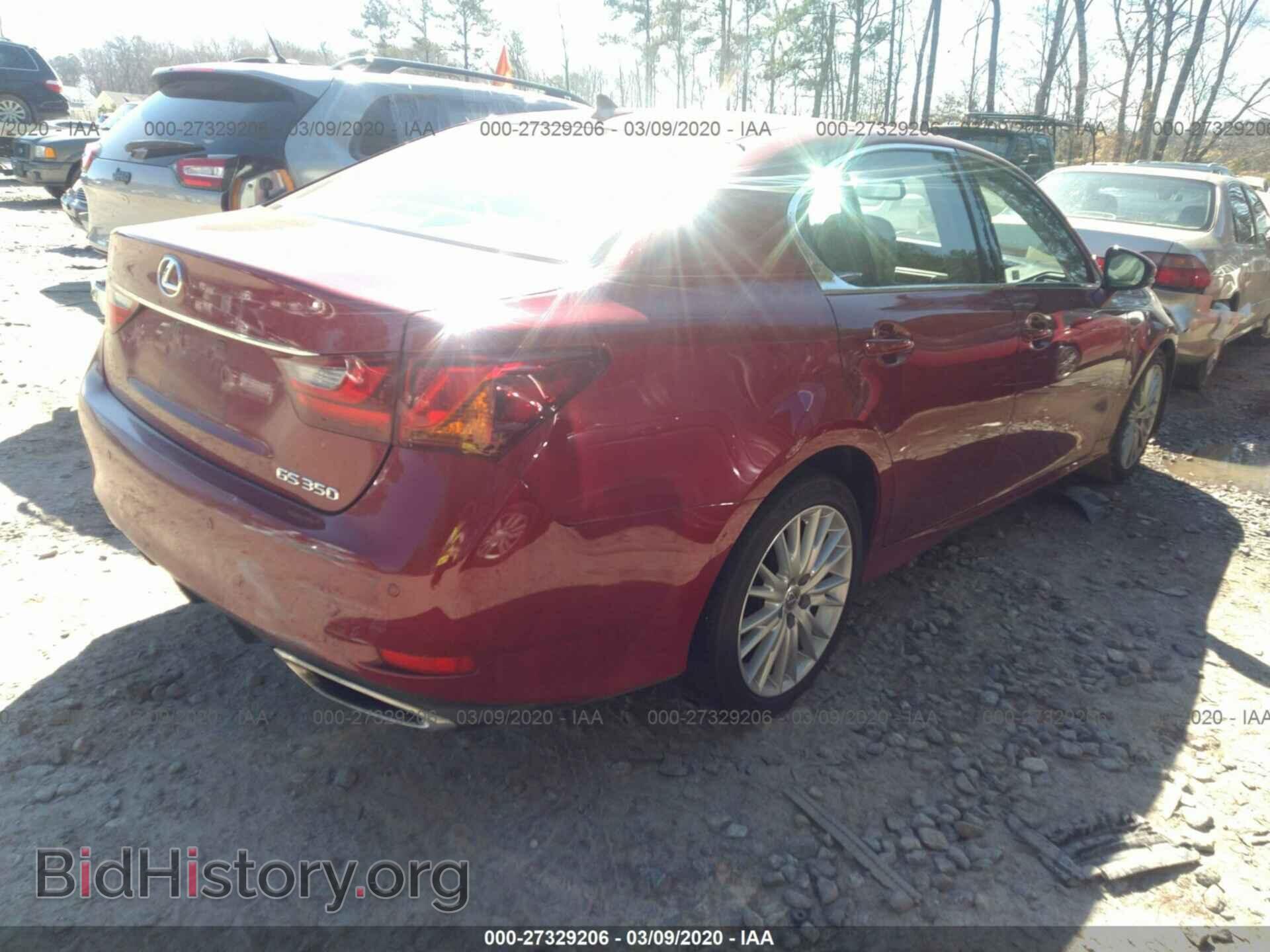 2013 LEXUS GS - VIN: JTHBE1BL9D5018916 - Фото 4