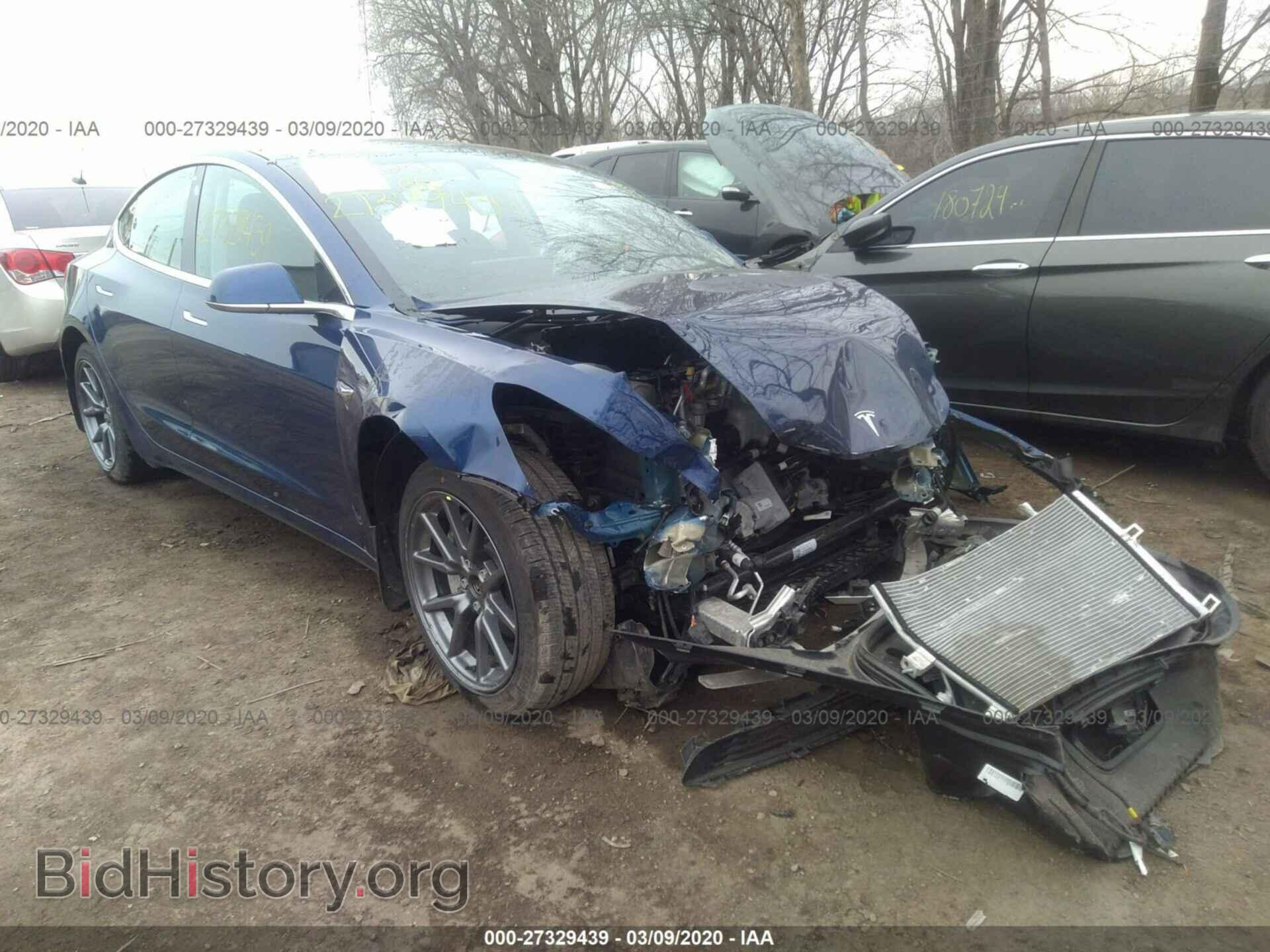 Photo 5YJ3E1ECXLF586610 - TESLA MODEL 3 2020