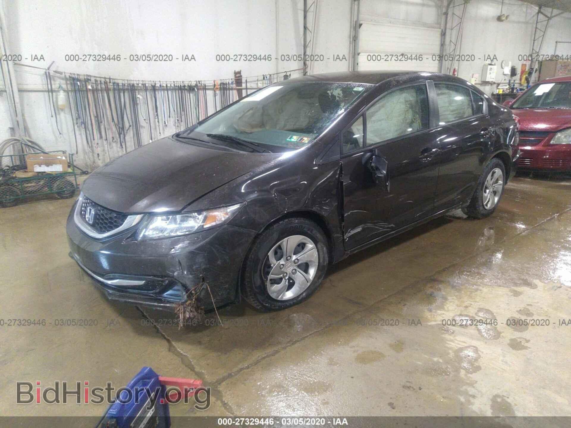 2014 HONDA CIVIC - VIN: 2HGFB2F52EH538853 - Фото 2
