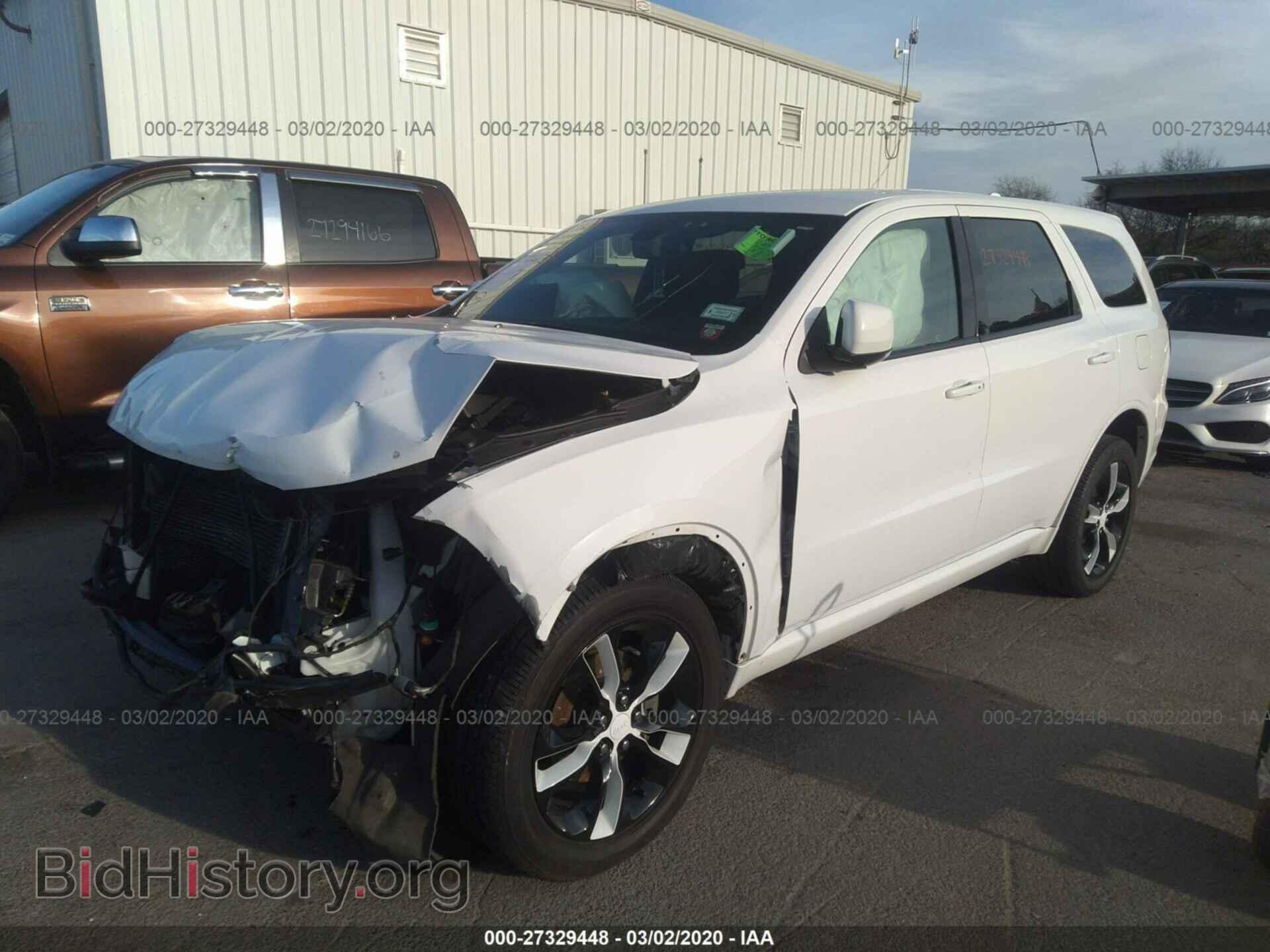 2019 DODGE DURANGO - VIN: 1C4RDJDG1KC557428 - Photo 2