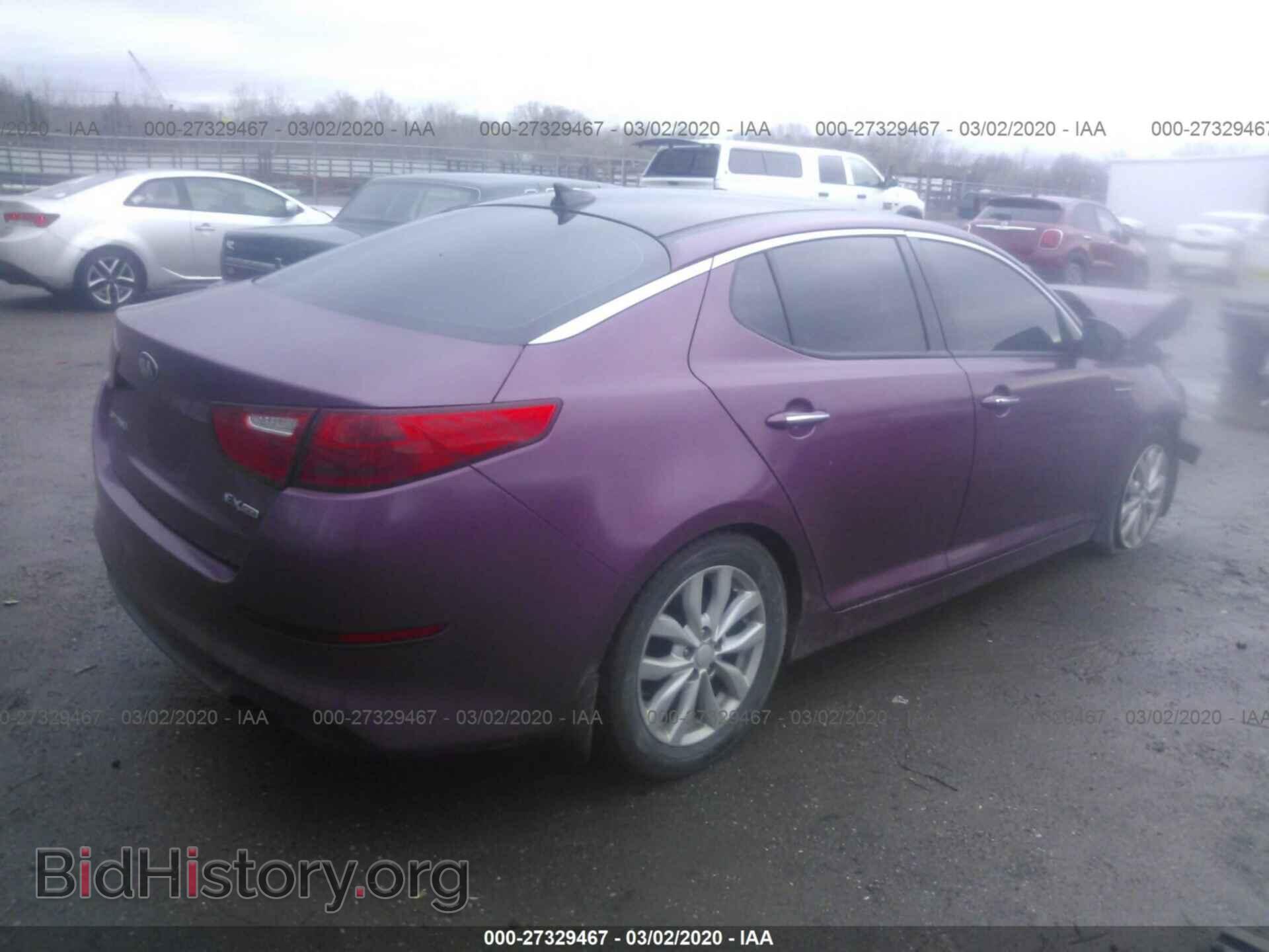2014 KIA OPTIMA - VIN: 5XXGN4A7XEG306163 - Фото 4