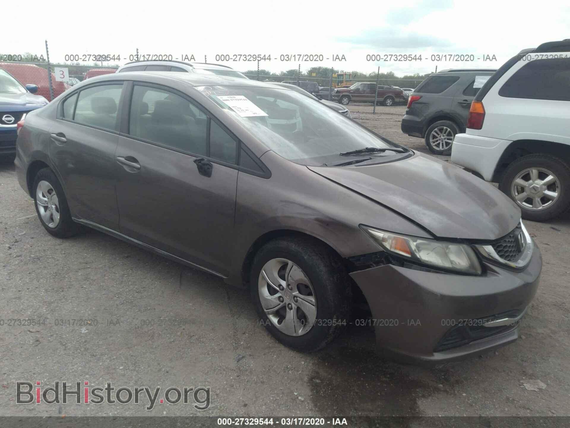 Фотография 2HGFB2F59DH547323 - HONDA CIVIC 2013