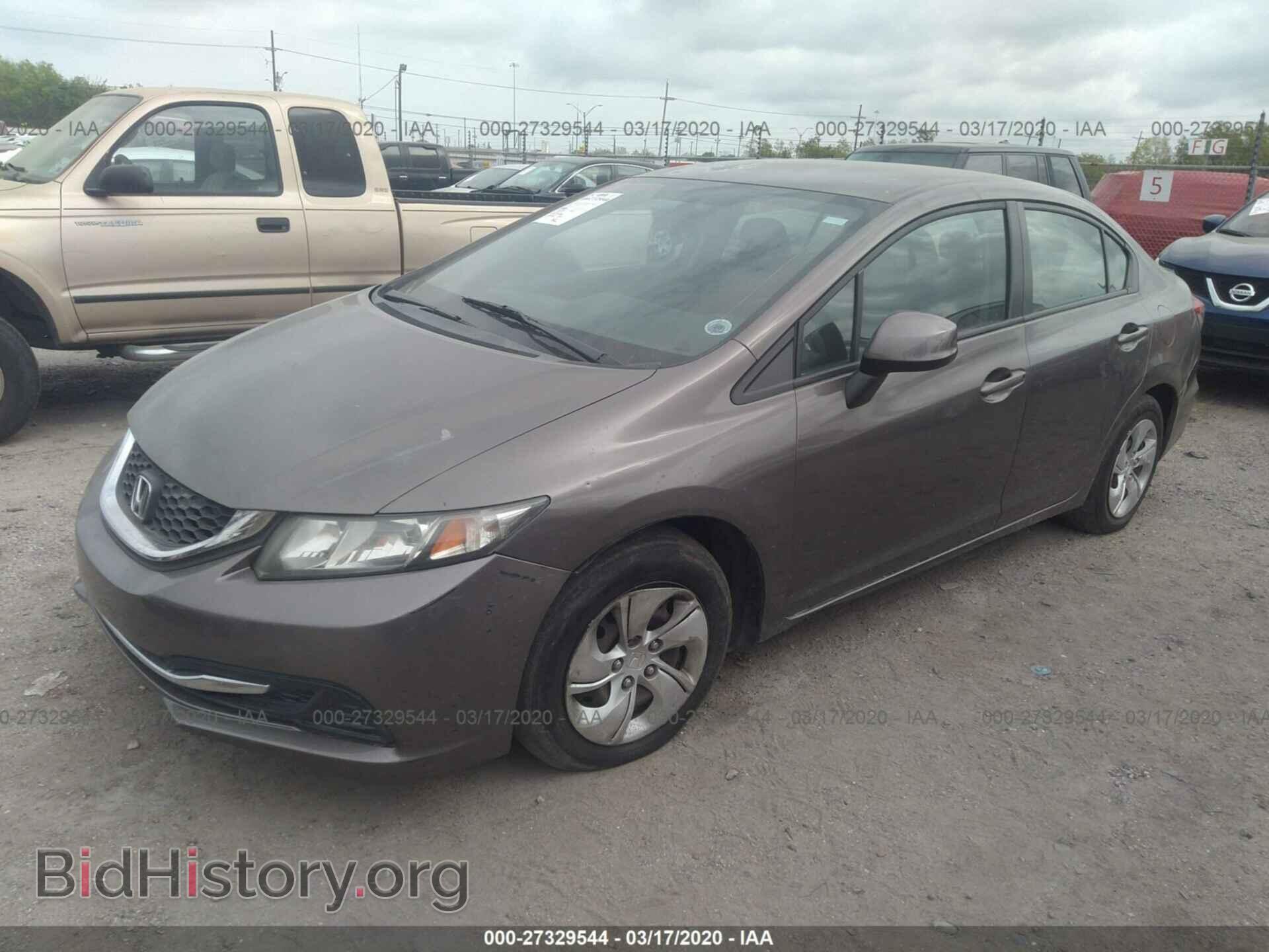 2013 HONDA CIVIC - VIN: 2HGFB2F59DH547323 - Photo 2