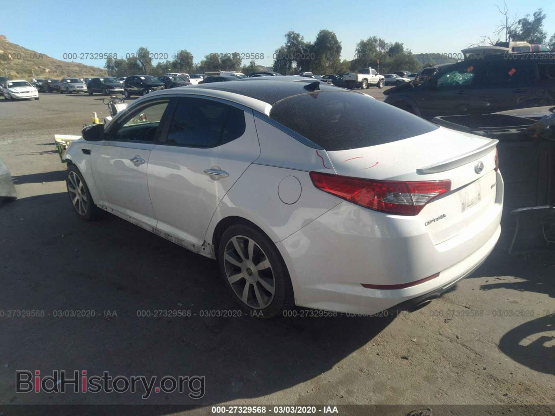 2012 KIA OPTIMA - VIN: 5XXGR4A63CG051784 - Фото 3