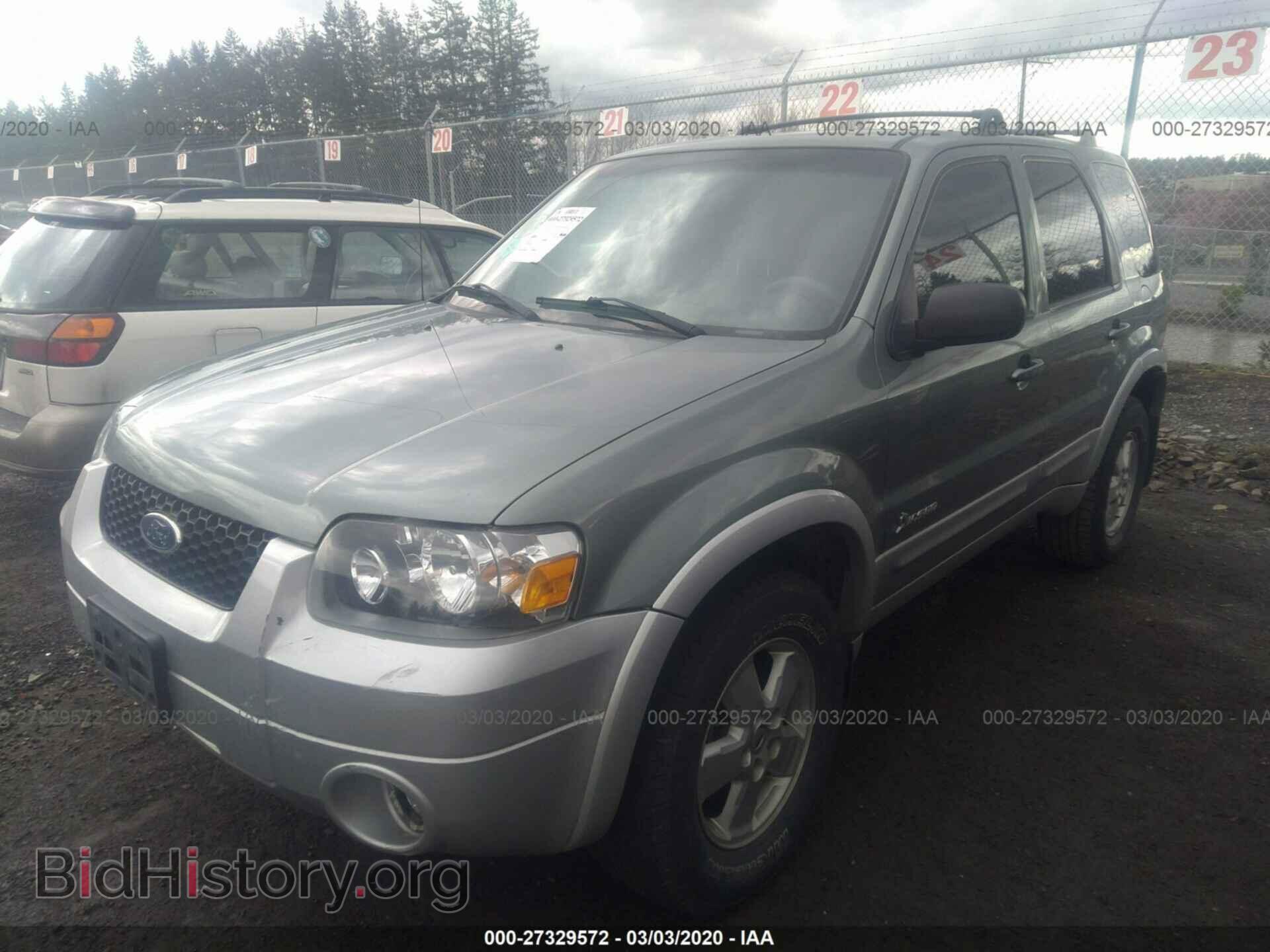 2006 FORD ESCAPE - VIN: 1FMYU95H36KB36321 - Фото 2