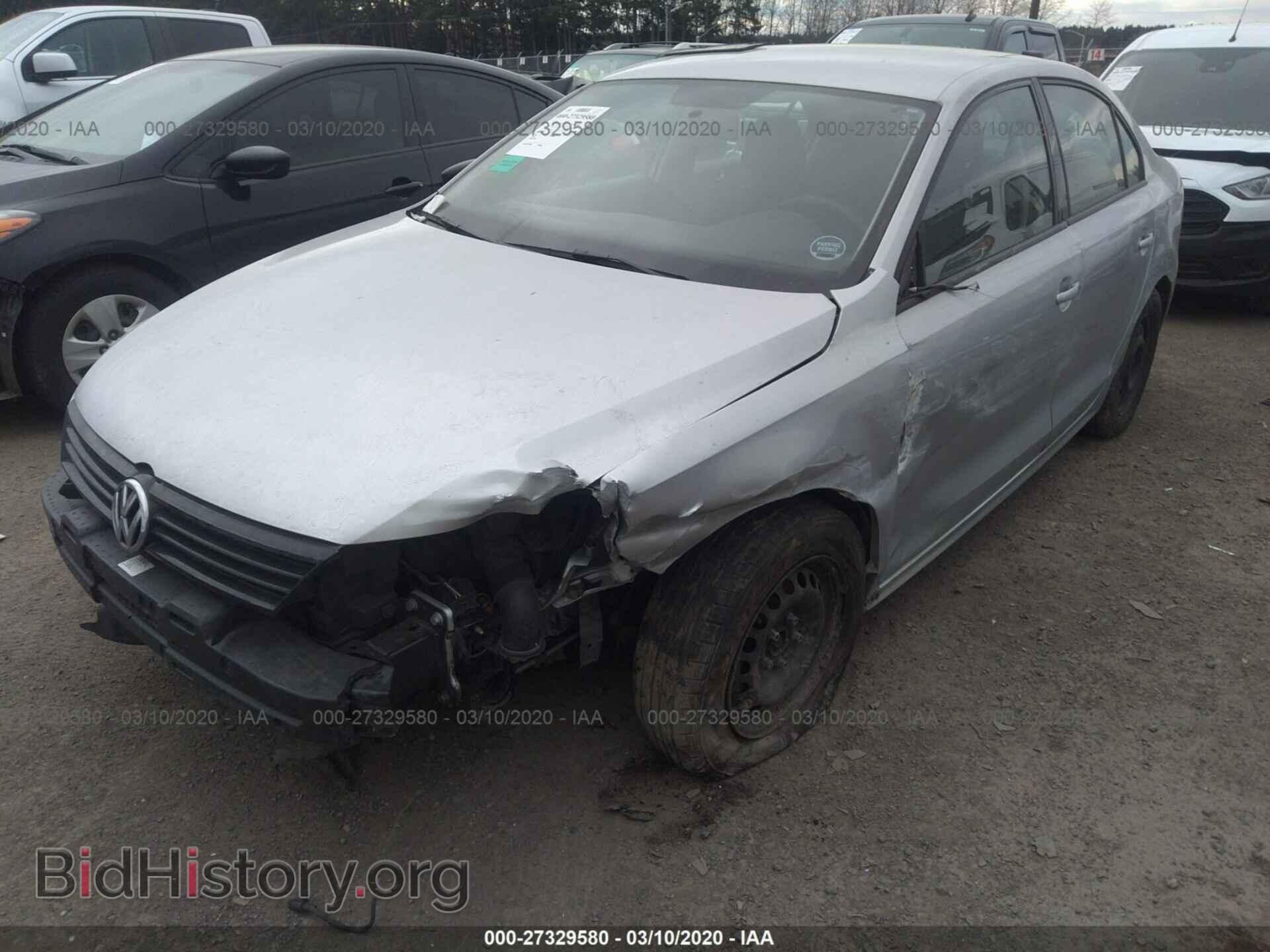 2014 VOLKSWAGEN JETTA - VIN: 3VW2K7AJ4EM352650 - Фото 2