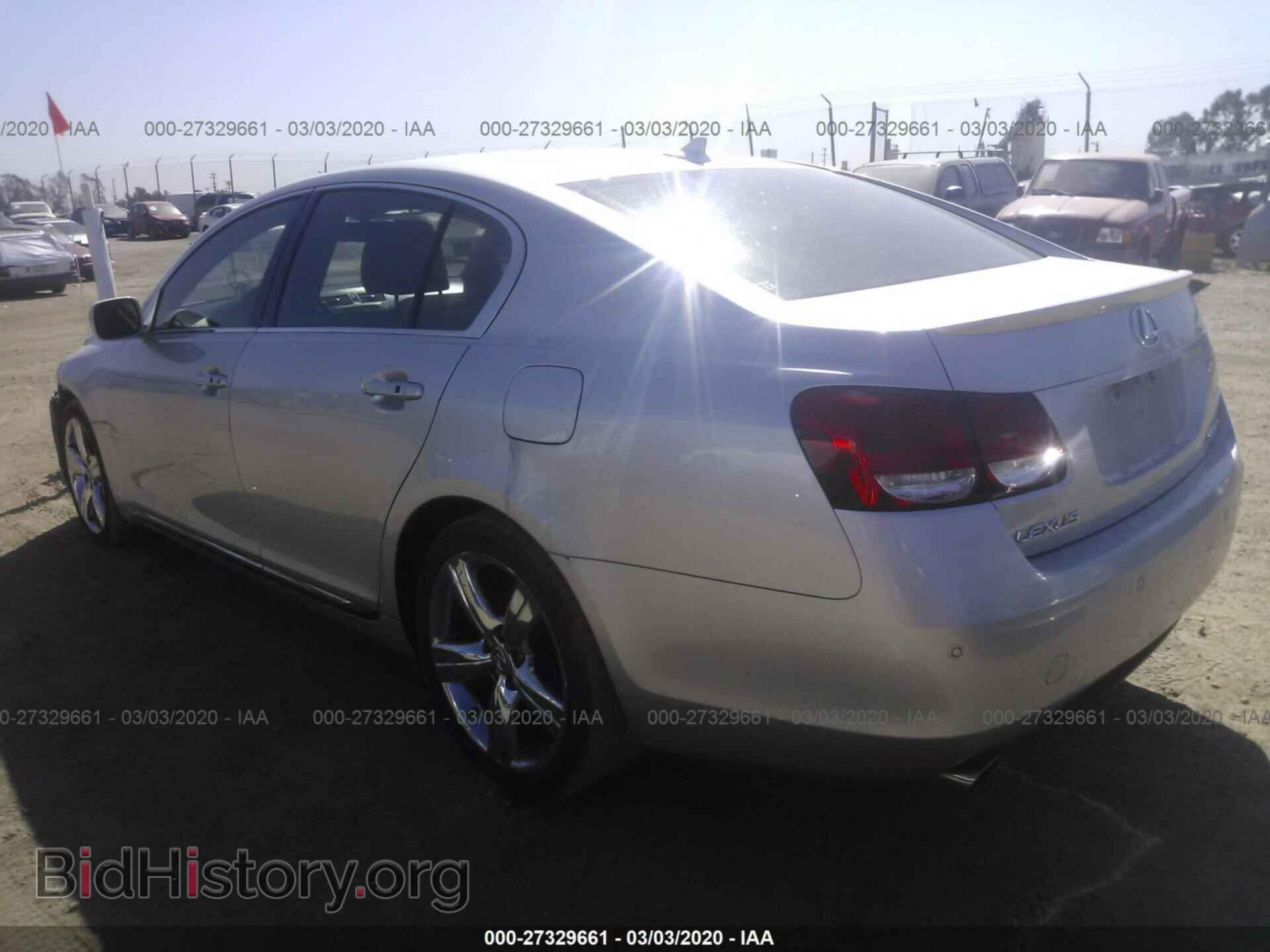 2007 LEXUS GS - VIN: JTHBE96S570020356 - Фото 3