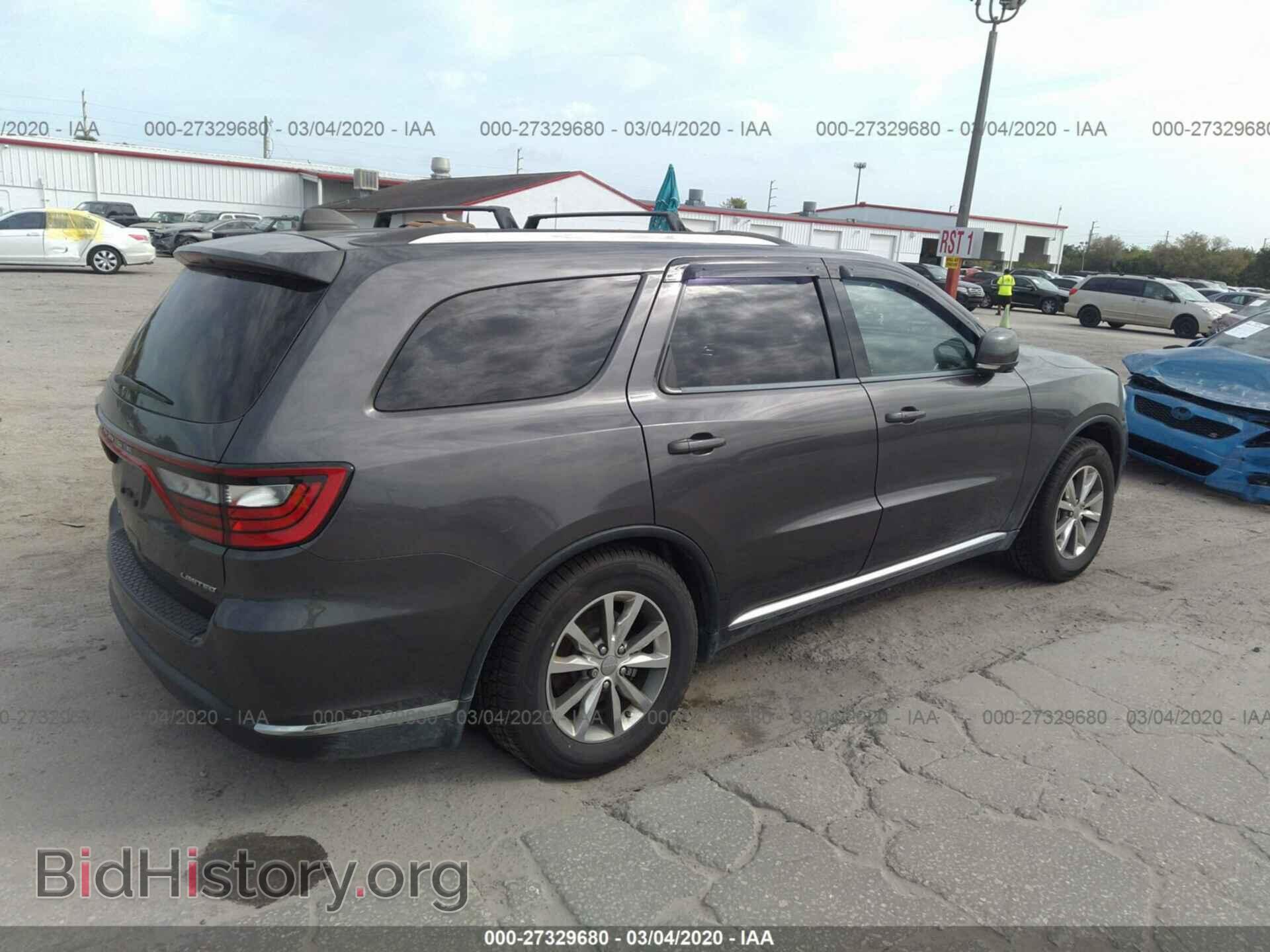 2015 DODGE DURANGO - VIN: 1C4RDHDG4FC163176 - Фото 4