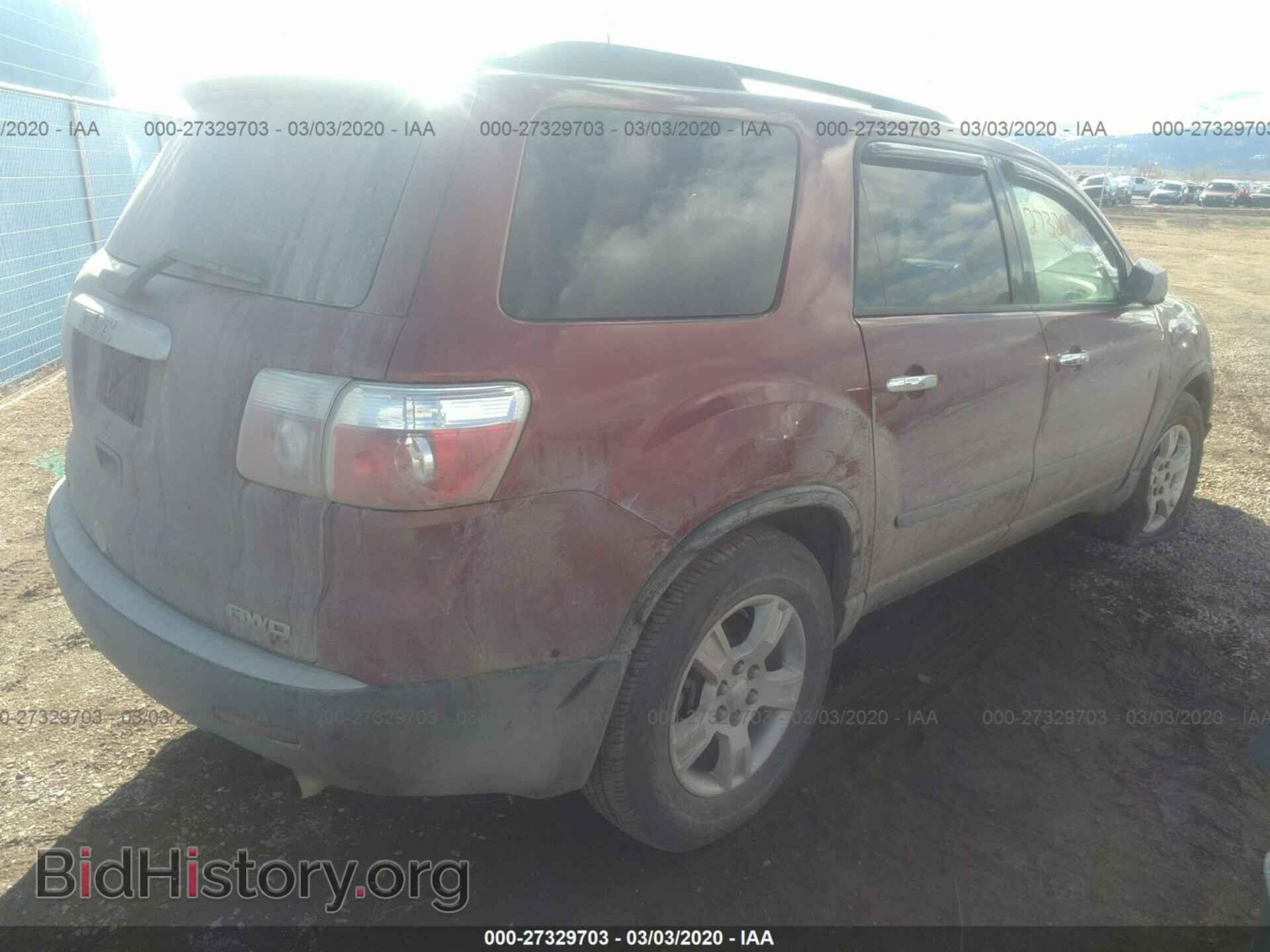 2009 GMC ACADIA - VIN: 1GKEV13D39J142401 - Фото 4