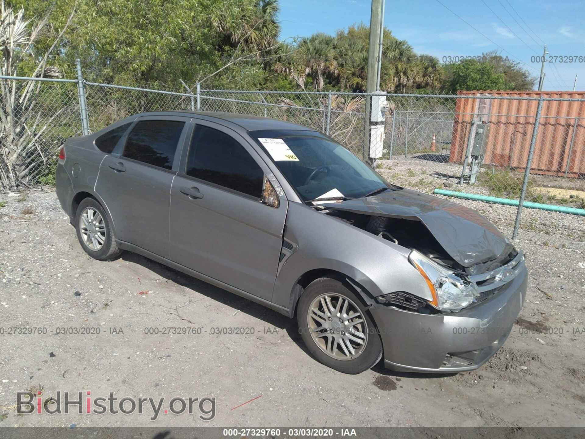 Фотография 1FAHP35N98W232101 - FORD FOCUS 2008