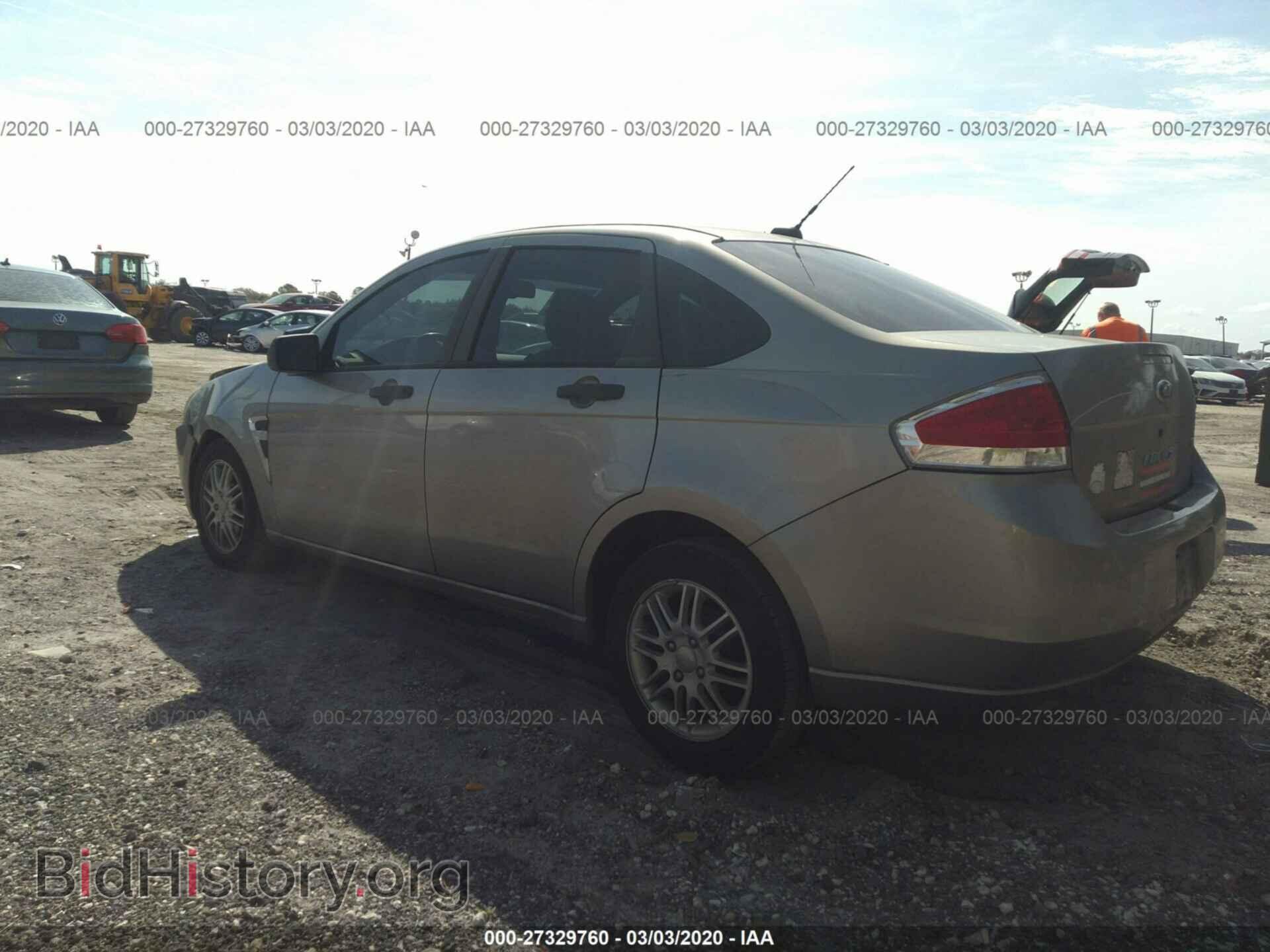 2008 FORD FOCUS - VIN: 1FAHP35N98W232101 - Фото 3