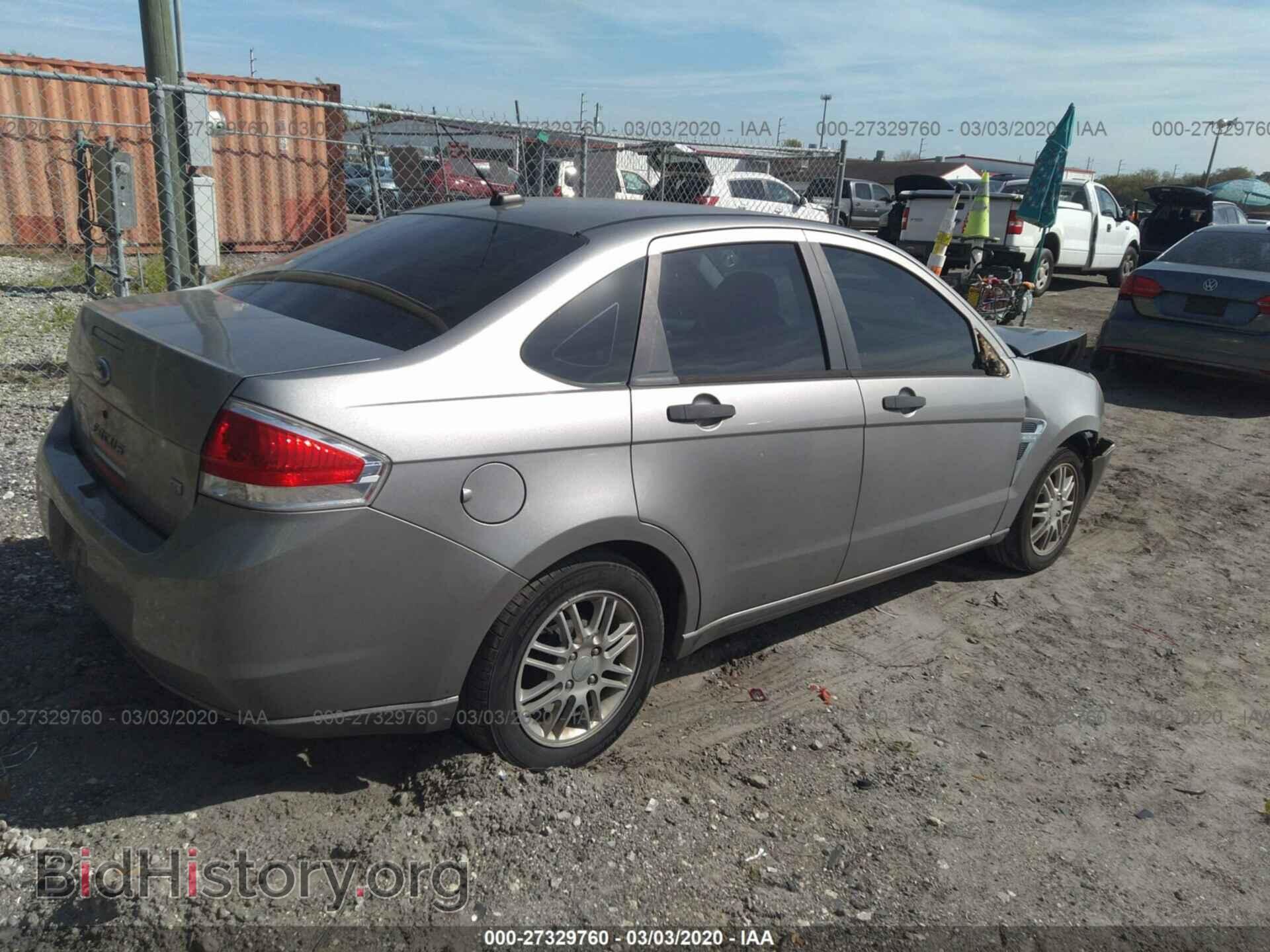2008 FORD FOCUS - VIN: 1FAHP35N98W232101 - Фото 4