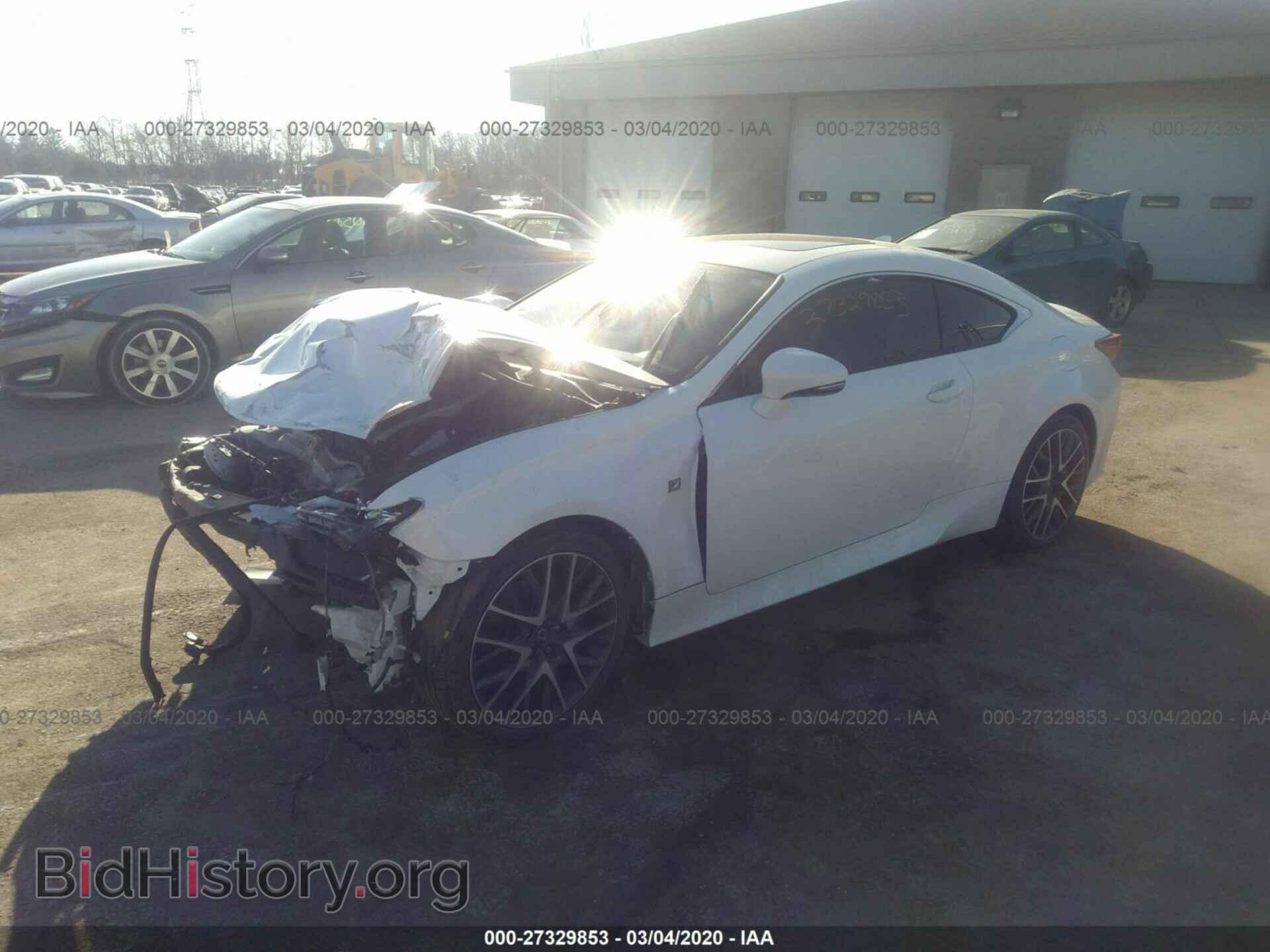 2016 LEXUS RC - VIN: JTHSM5BCXG5001931 - Фото 2