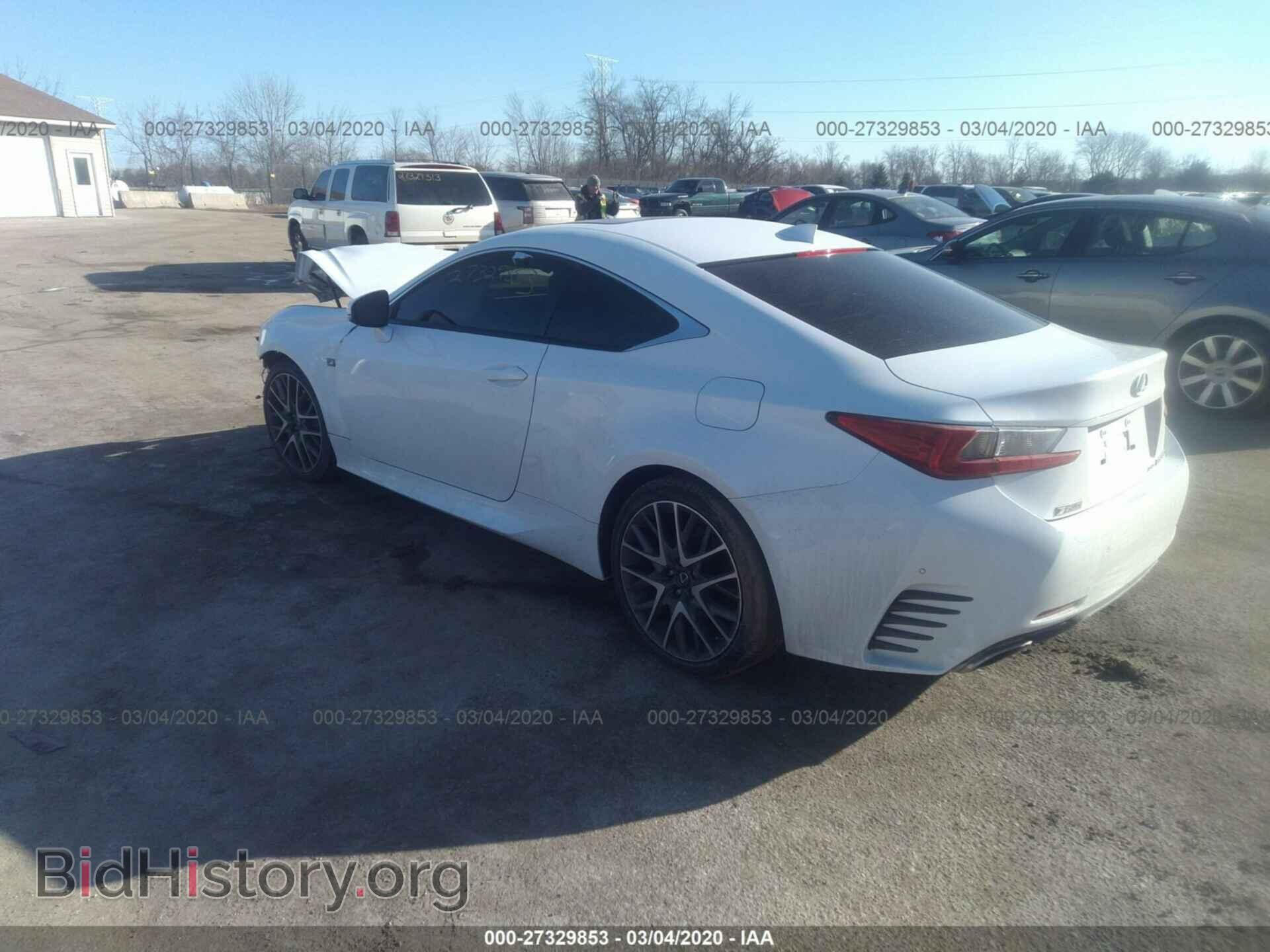 2016 LEXUS RC - VIN: JTHSM5BCXG5001931 - Фото 3