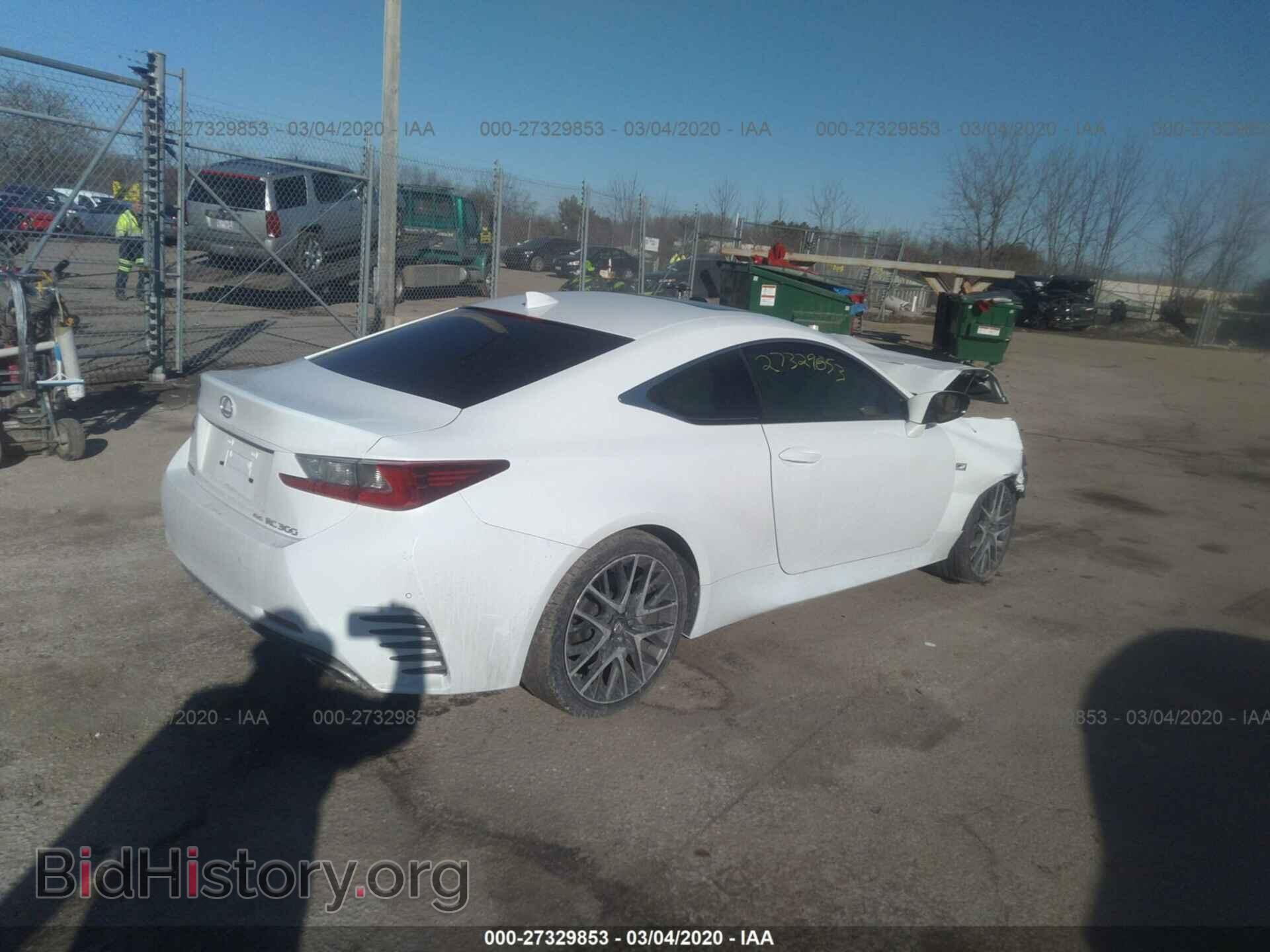 2016 LEXUS RC - VIN: JTHSM5BCXG5001931 - Фото 4