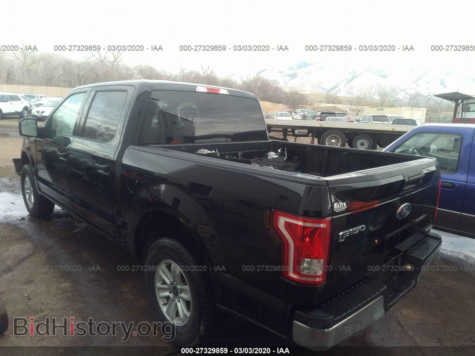 2016 FORD F150 - VIN: 1FTEW1E81GFB47864 - Фото 3