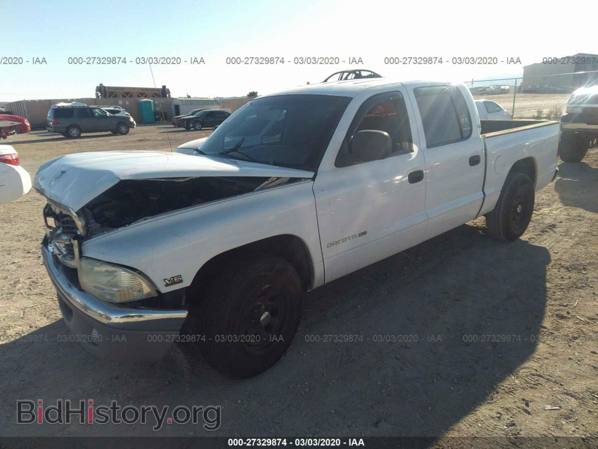 2000 DODGE DAKOTA - VIN: 1B7GL2AX6YS723848 - Фото 2