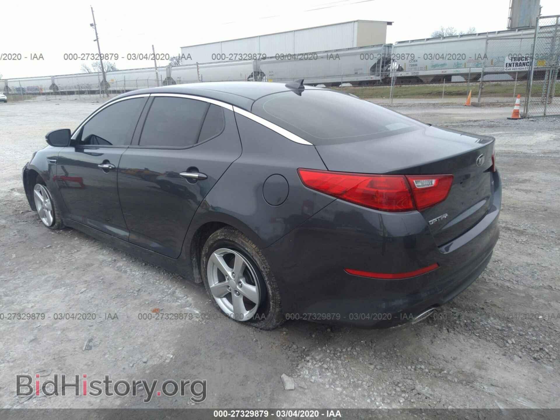 2015 KIA OPTIMA - VIN: KNAGM4A70F5626355 - Фото 3