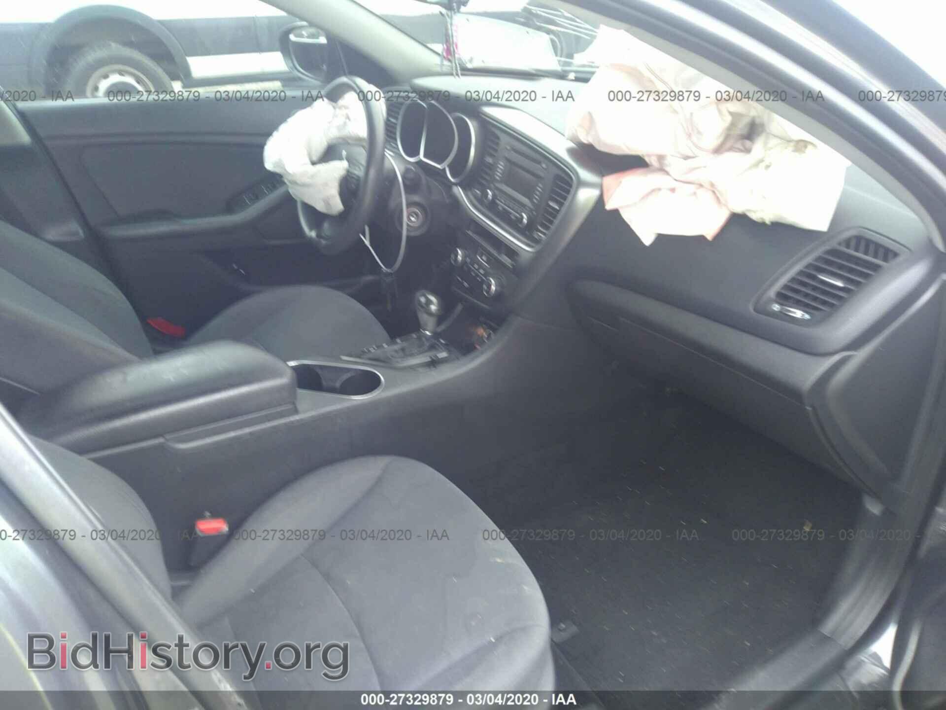 2015 KIA OPTIMA - VIN: KNAGM4A70F5626355 - Фото 5