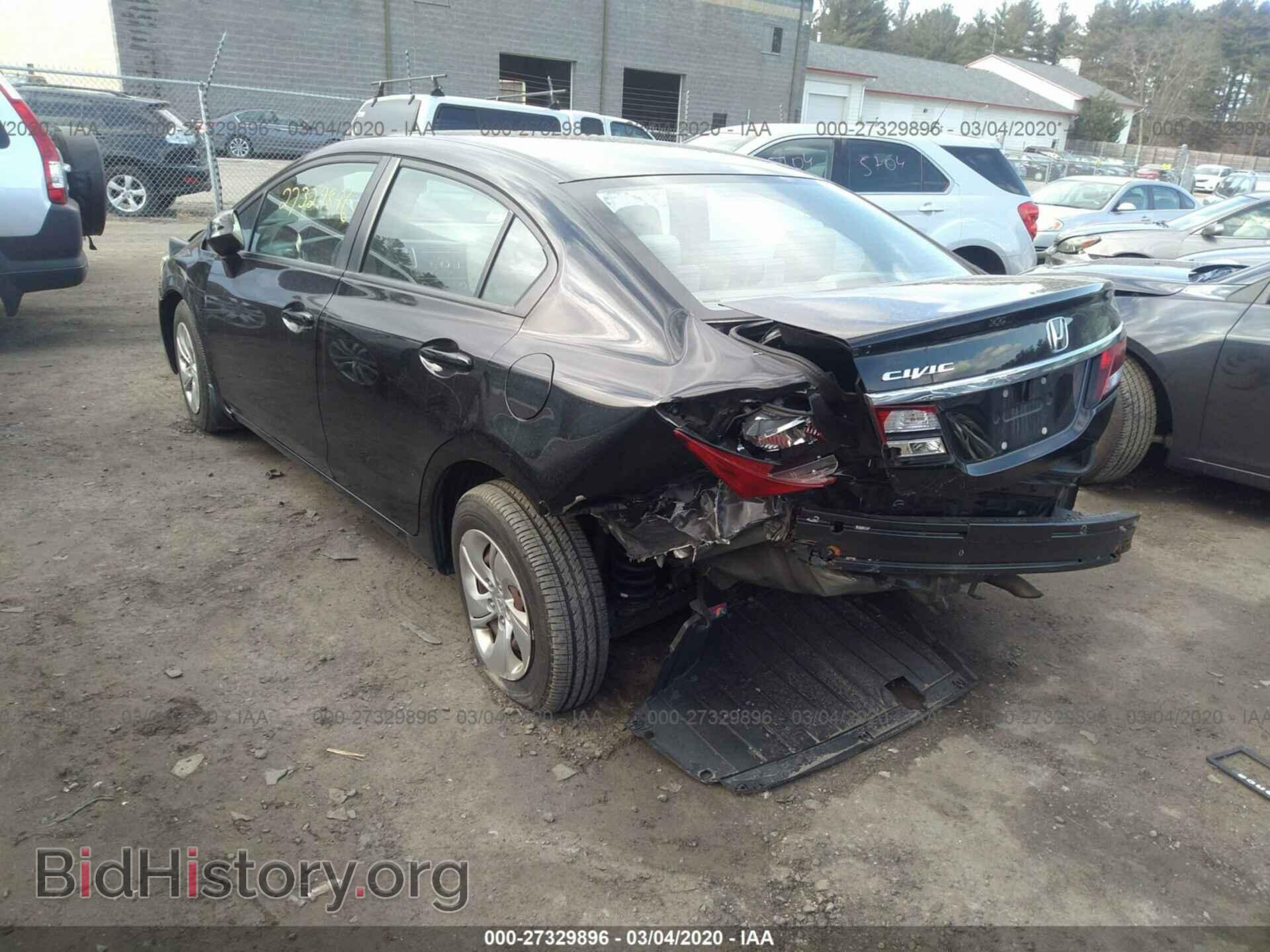 2013 HONDA CIVIC - VIN: 19XFB2F50DE211506 - Фото 3