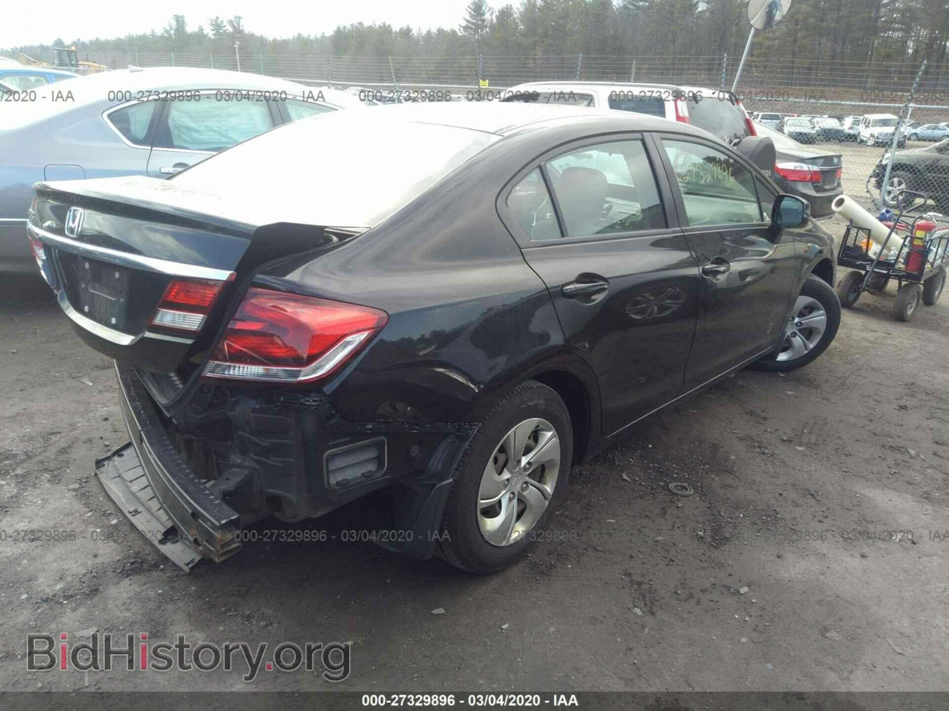 2013 HONDA CIVIC - VIN: 19XFB2F50DE211506 - Фото 4