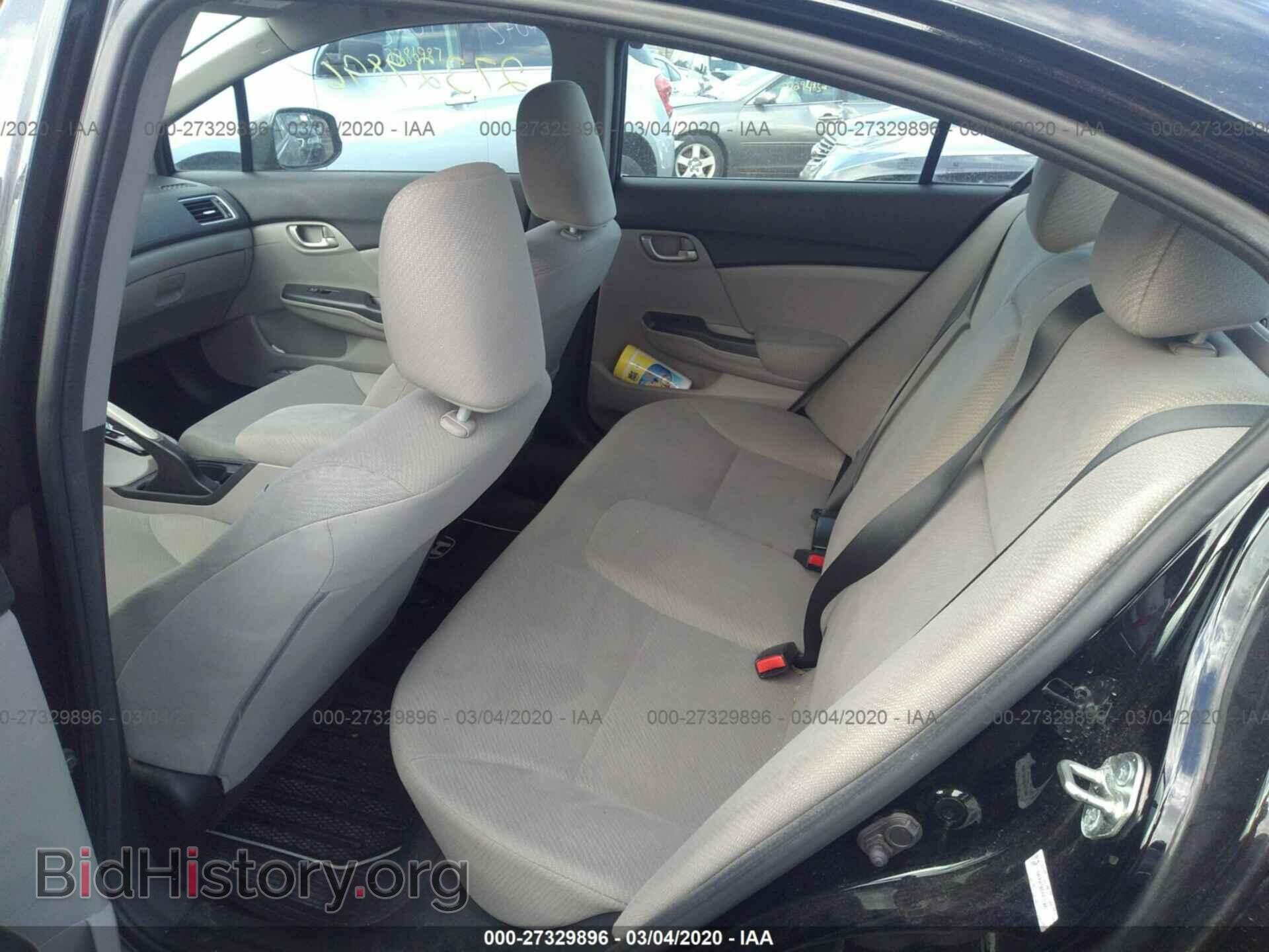 2013 HONDA CIVIC - VIN: 19XFB2F50DE211506 - Фото 8
