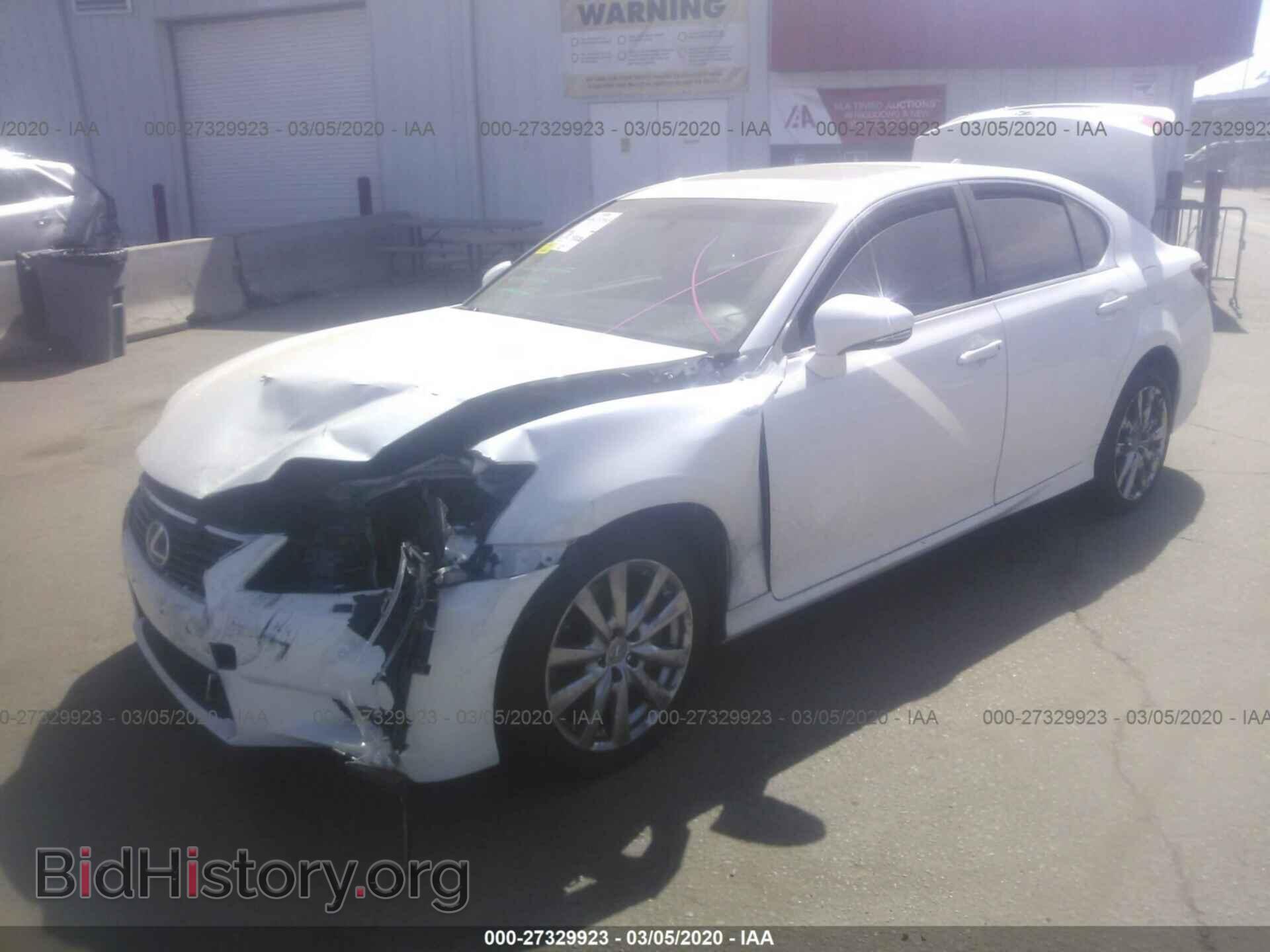 2013 LEXUS GS - VIN: JTHCE1BL3D5002795 - Фото 2