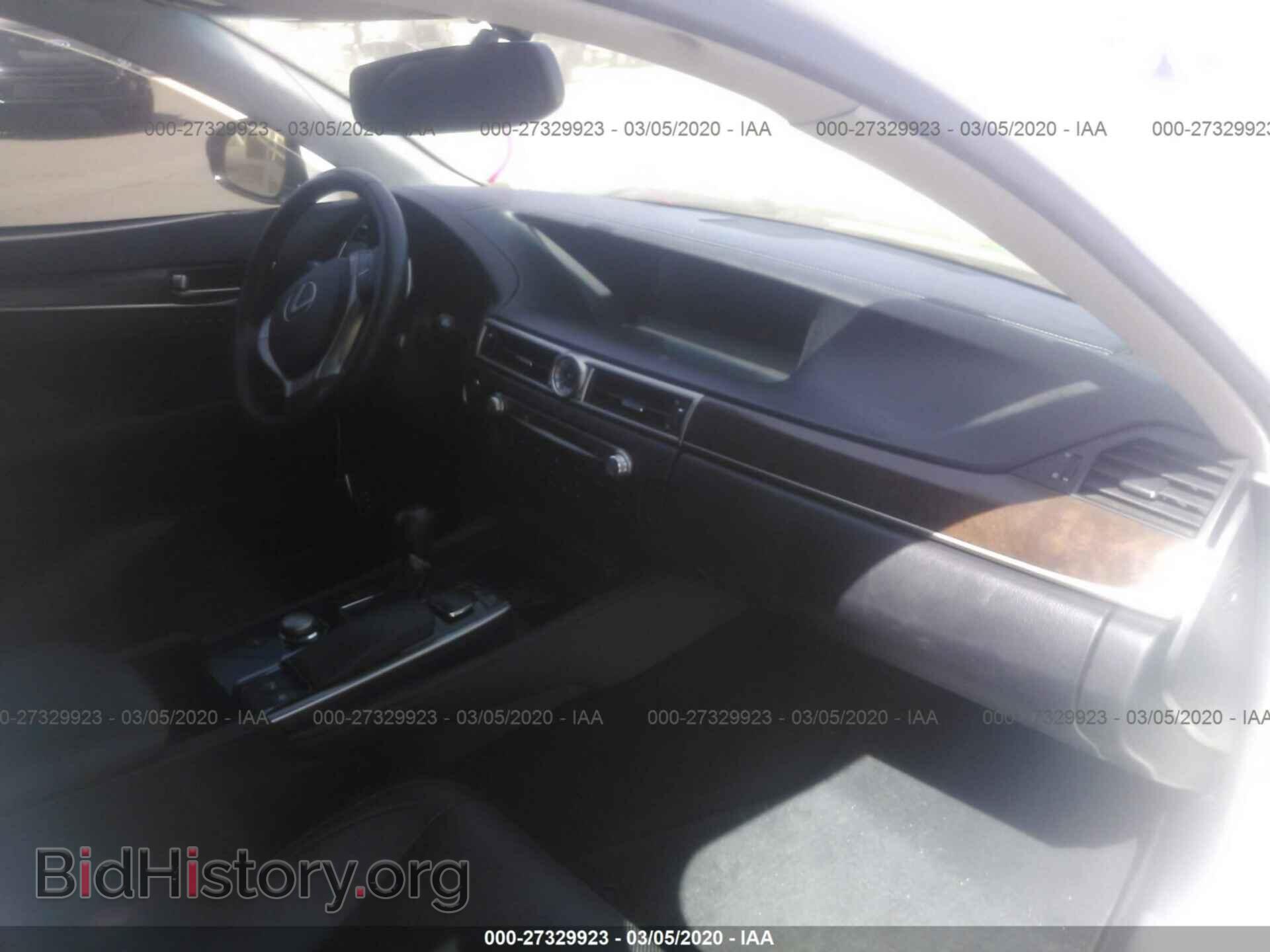 2013 LEXUS GS - VIN: JTHCE1BL3D5002795 - Фото 5