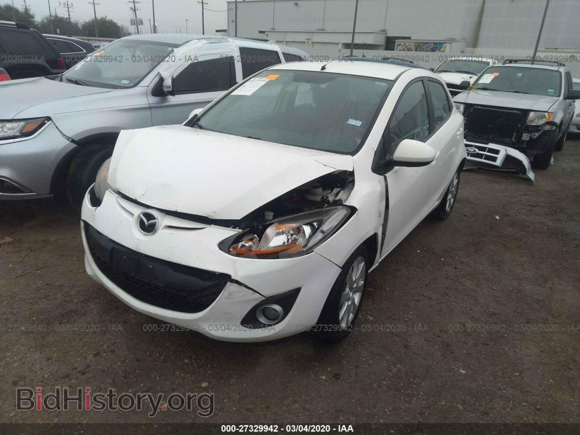 2014 MAZDA MAZDA2 - VIN: JM1DE1LZ0E0178114 - Фото 2