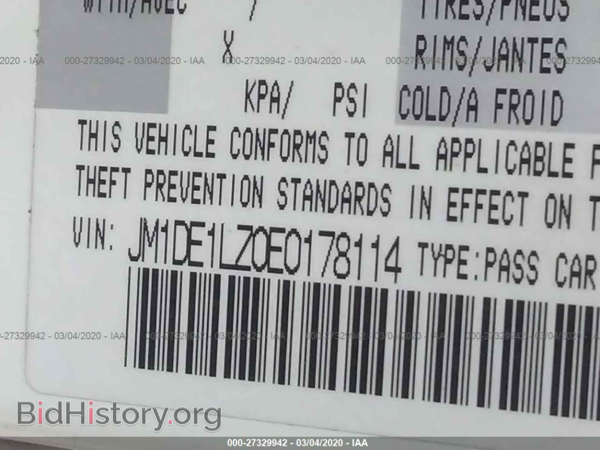 2014 MAZDA MAZDA2 - VIN: JM1DE1LZ0E0178114 - Фото 9