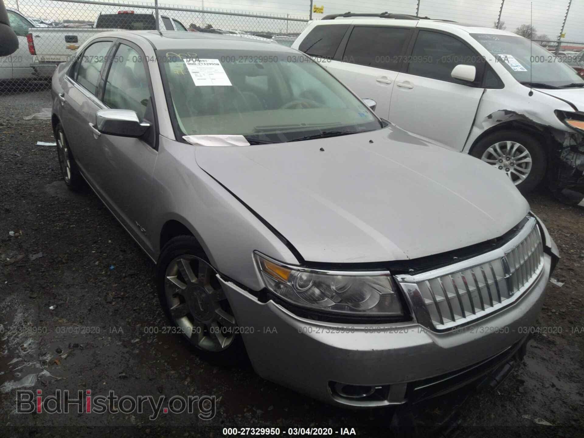 Photo 3LNHM26T57R633720 - LINCOLN MKZ 2007