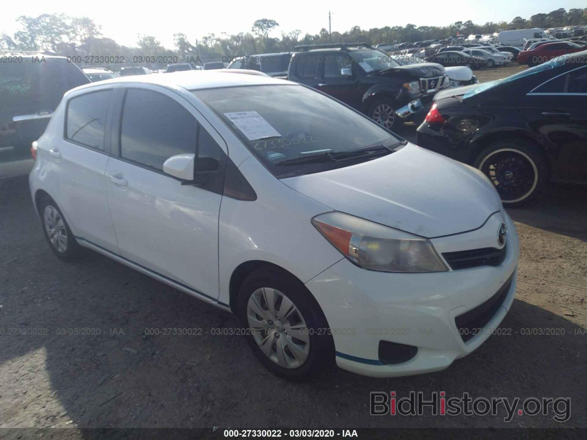 Photo JTDKTUD35DD551325 - TOYOTA YARIS 2013