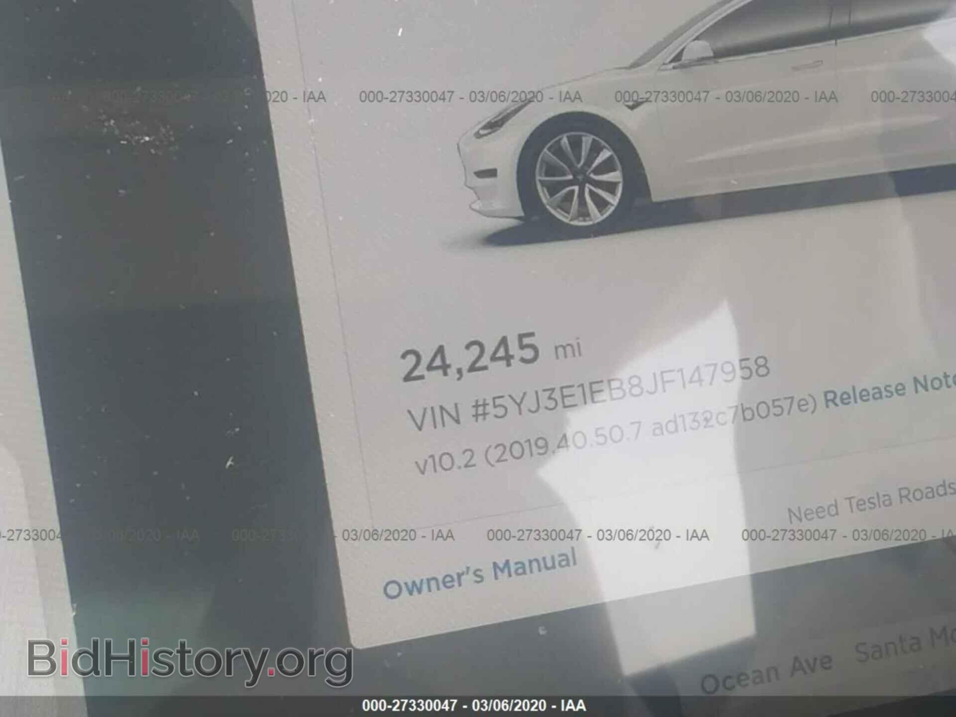 2018 TESLA MODEL 3 - VIN: 5YJ3E1EB8JF147958 - Photo 7