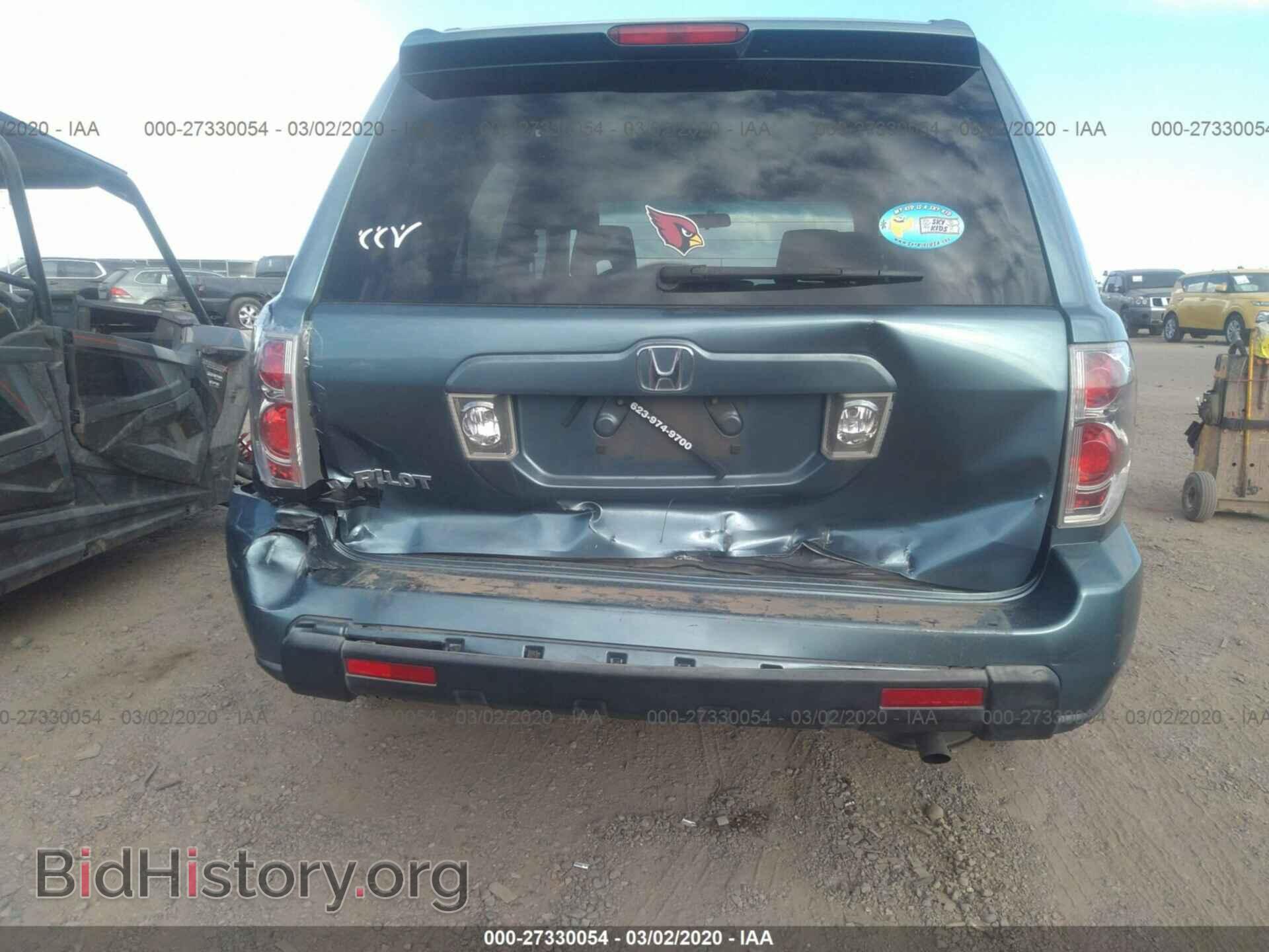2006 HONDA PILOT - VIN: 5FNYF28446B049250 - Фото 6