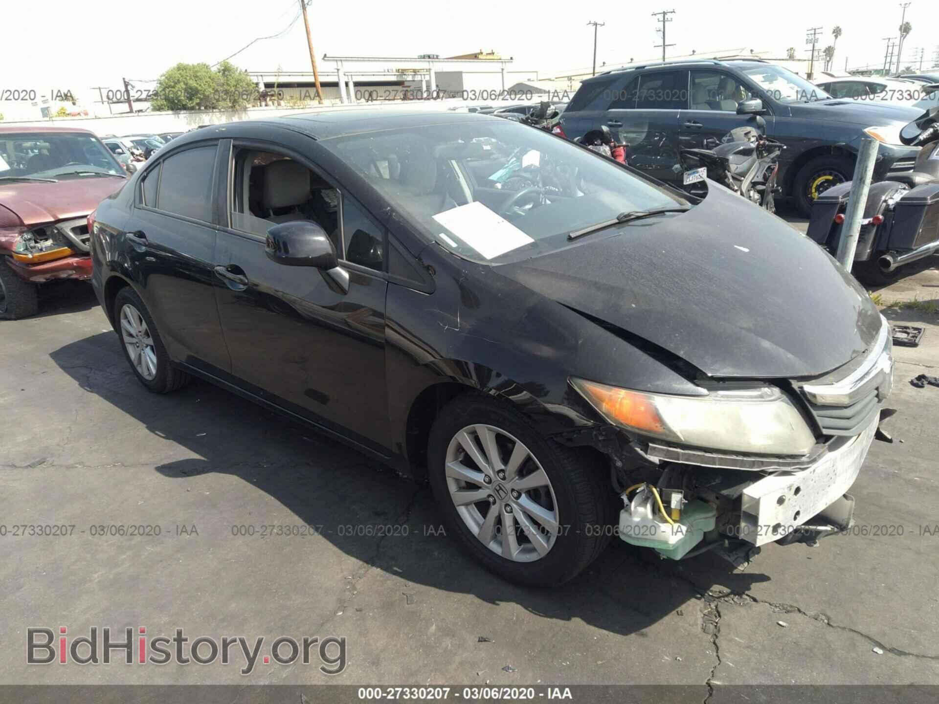 Фотография 2HGFB2F88CH305521 - HONDA CIVIC 2012