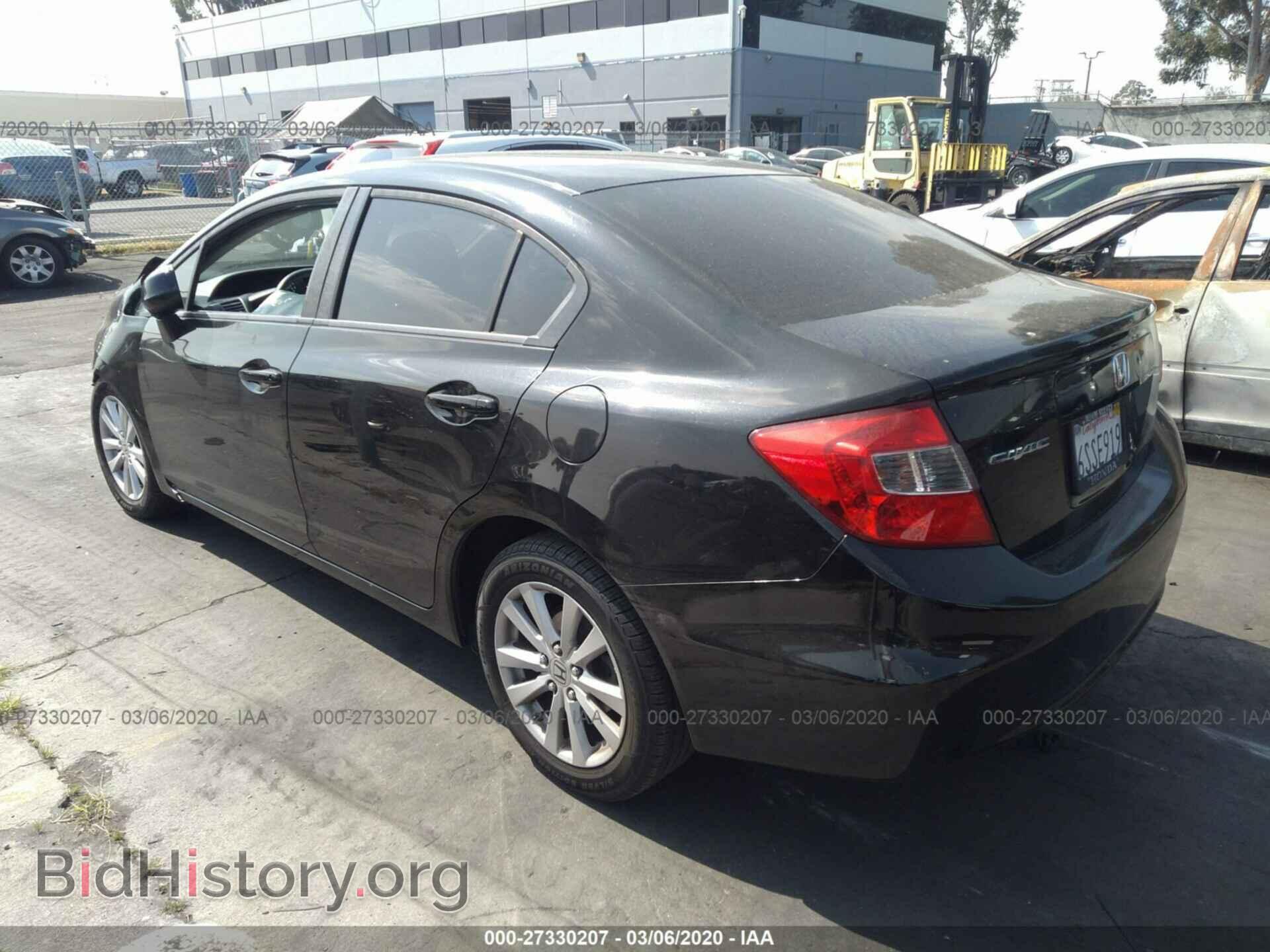 2012 HONDA CIVIC - VIN: 2HGFB2F88CH305521 - Фото 3