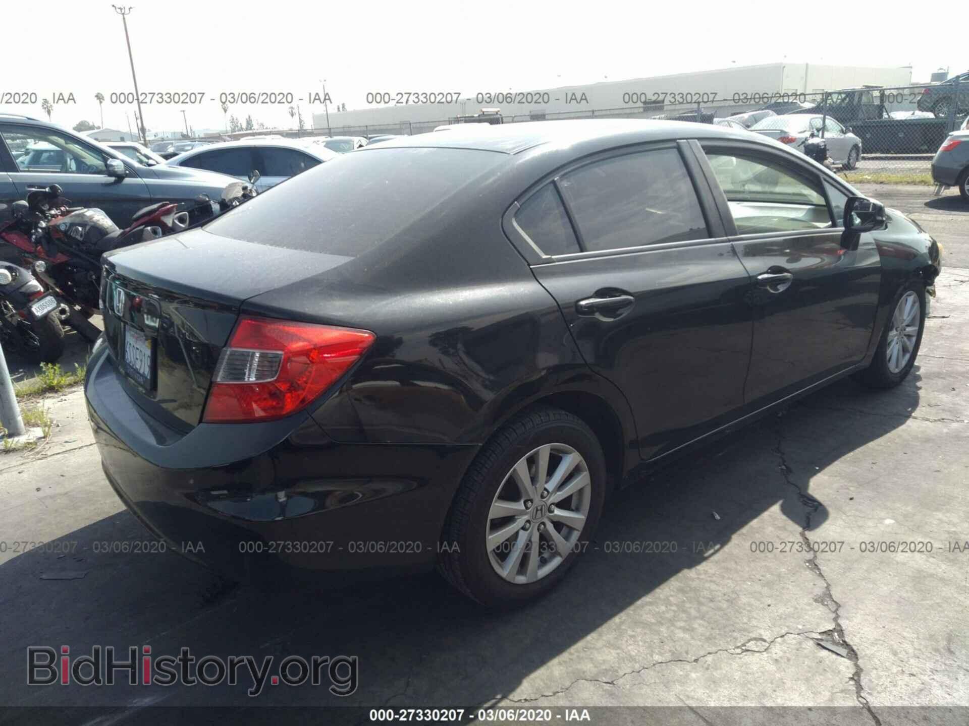 2012 HONDA CIVIC - VIN: 2HGFB2F88CH305521 - Фото 4