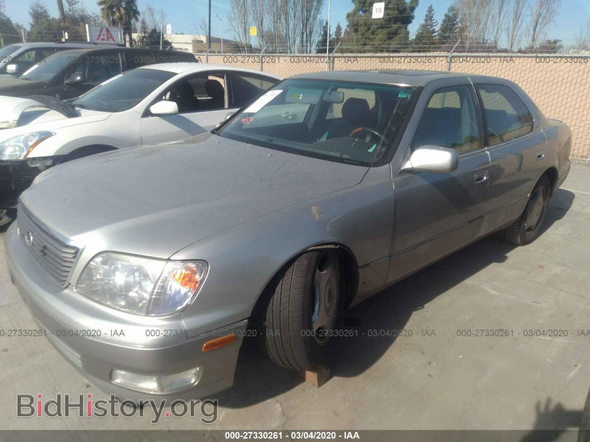 2000 LEXUS LS - VIN: JT8BH28F0Y0181634 - Фото 2