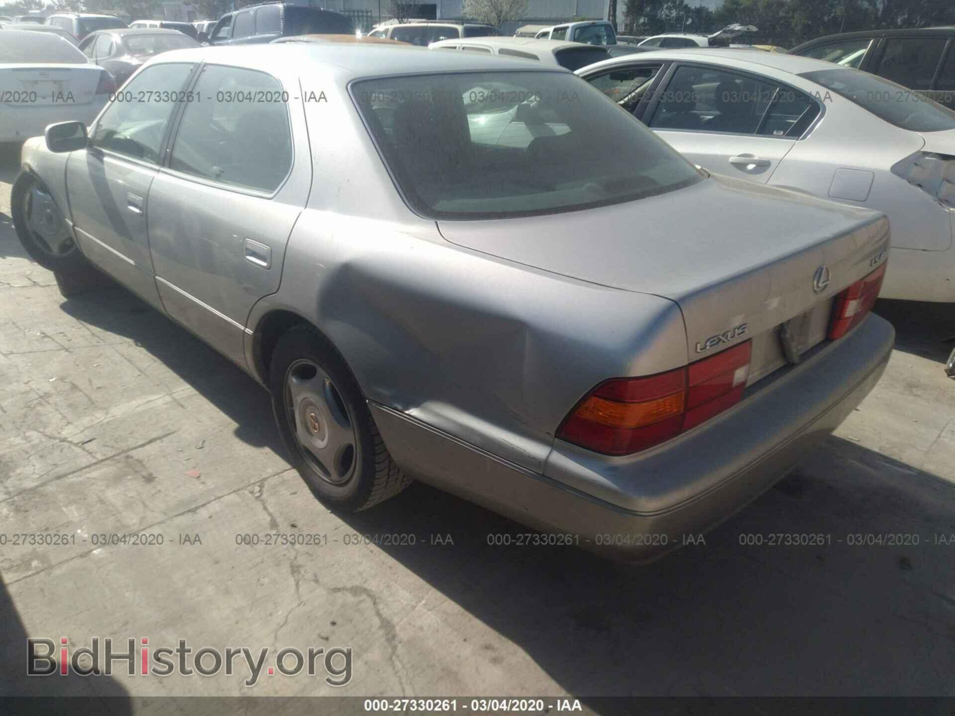 2000 LEXUS LS - VIN: JT8BH28F0Y0181634 - Фото 3