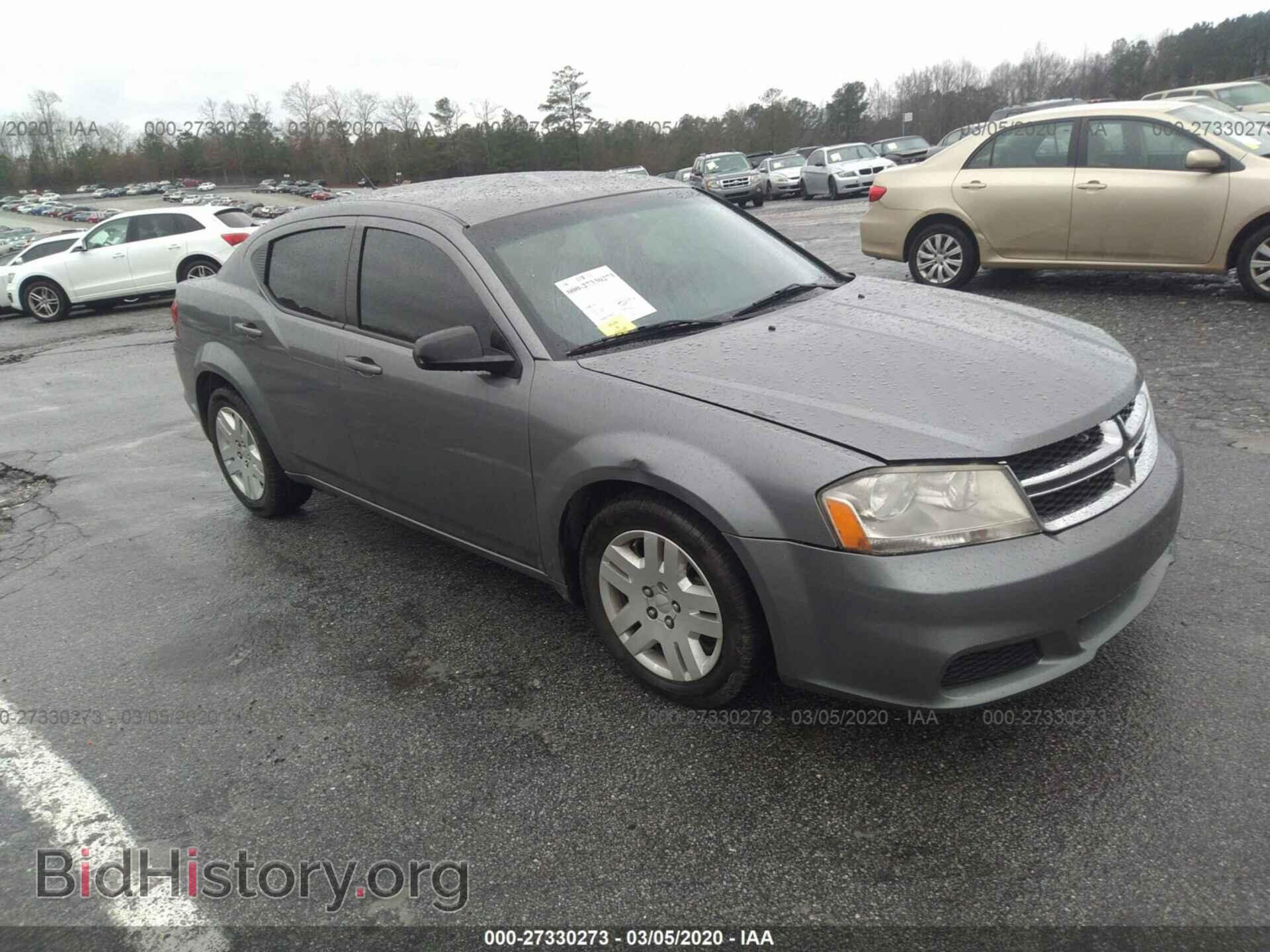 Photo 1C3CDZAB2DN541540 - DODGE AVENGER 2013