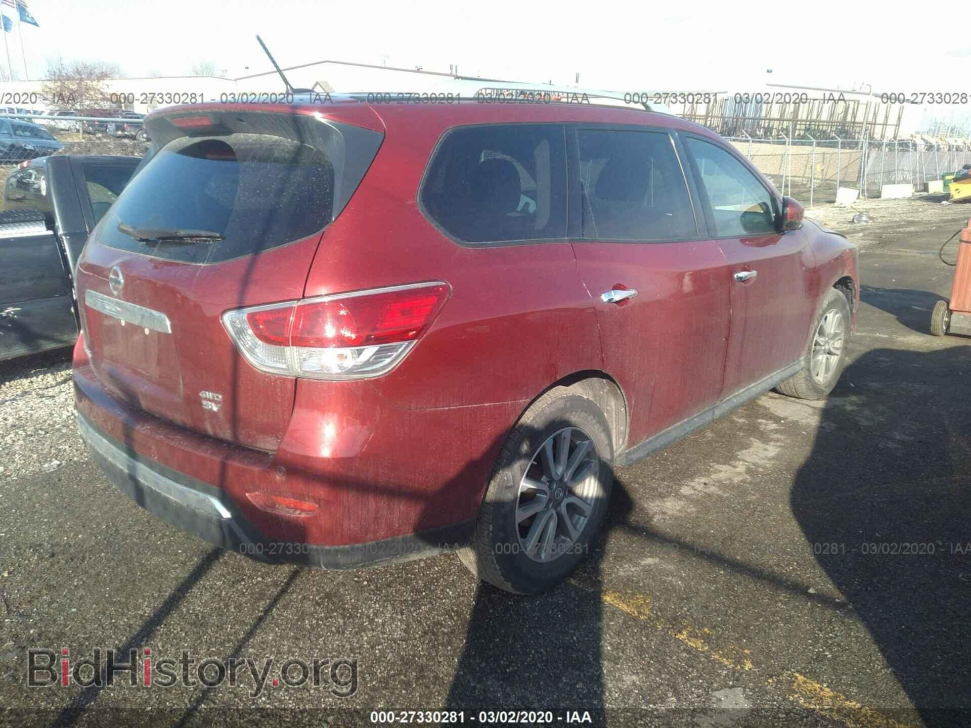 2014 NISSAN PATHFINDER - VIN: 5N1AR2MM2EC704480 - Фото 4