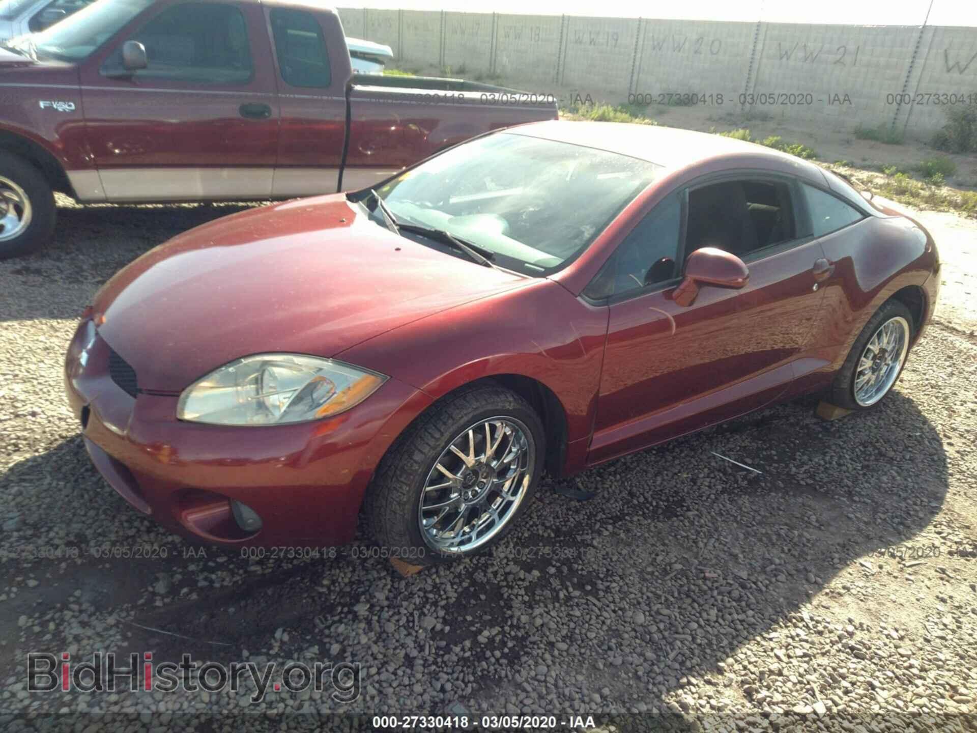 2007 MITSUBISHI ECLIPSE - VIN: 4A3AK24F17E003153 - Фото 2