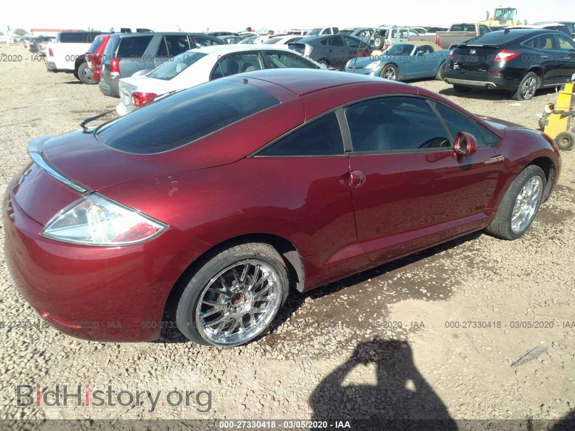 2007 MITSUBISHI ECLIPSE - VIN: 4A3AK24F17E003153 - Фото 4