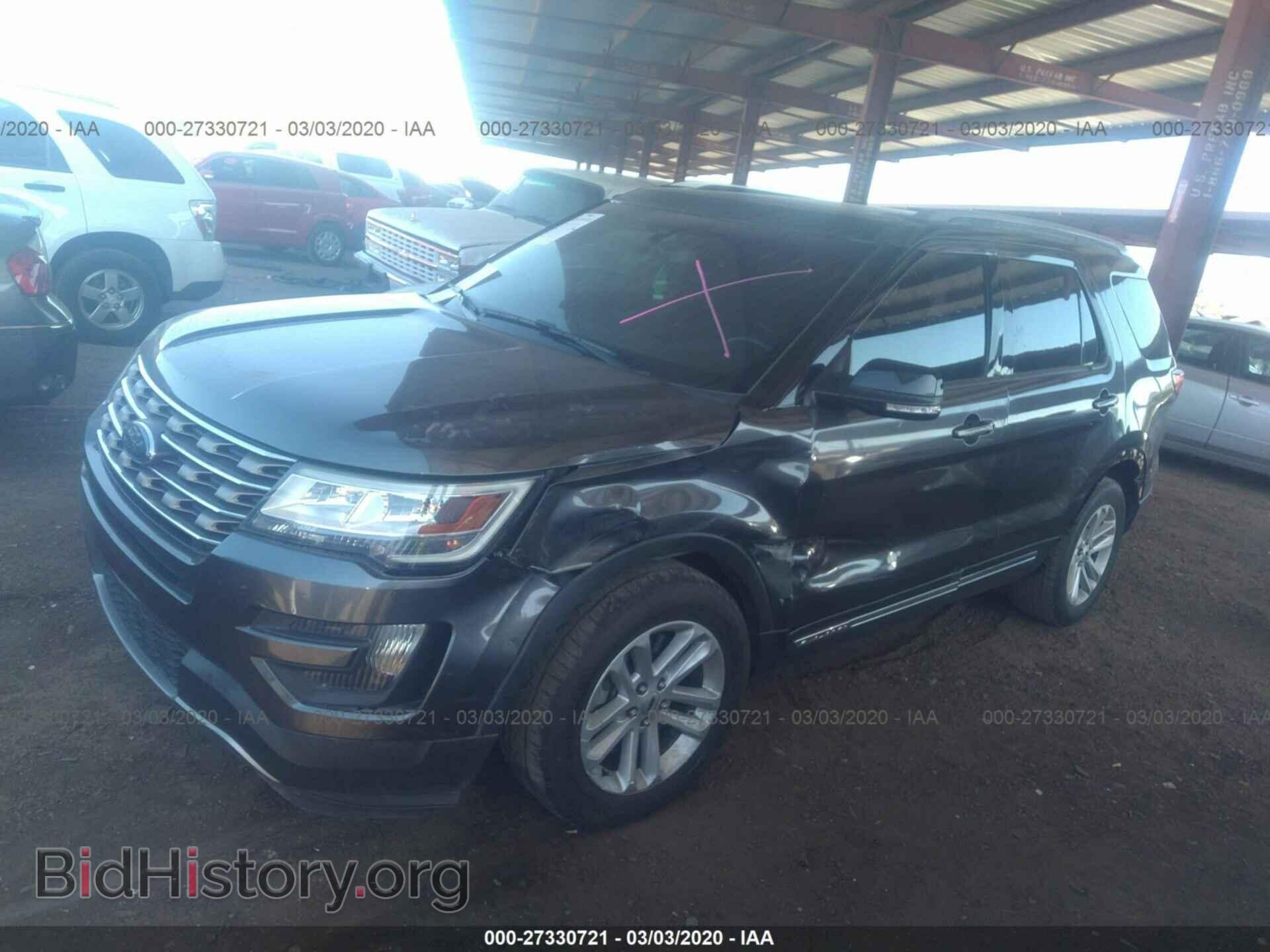 2016 FORD EXPLORER - VIN: 1FM5K7DH9GGB35483 - Фото 2