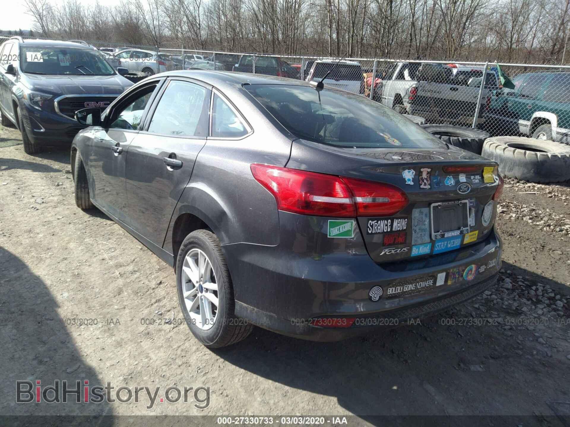 2015 FORD FOCUS - VIN: 1FADP3F20FL338194 - Фото 3