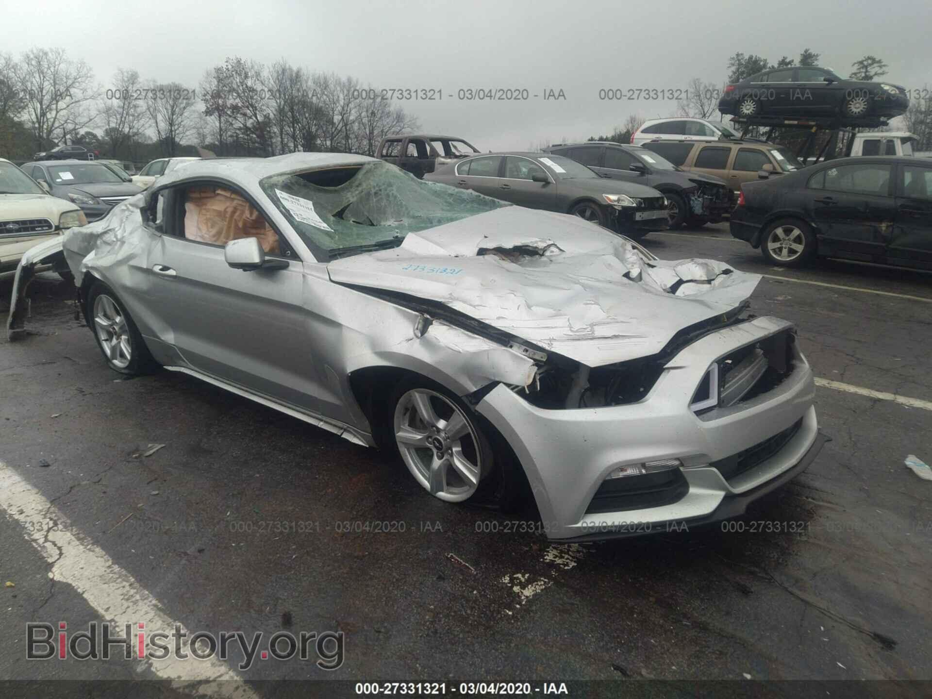 Photo 1FA6P8AM5F5348979 - FORD MUSTANG 2015